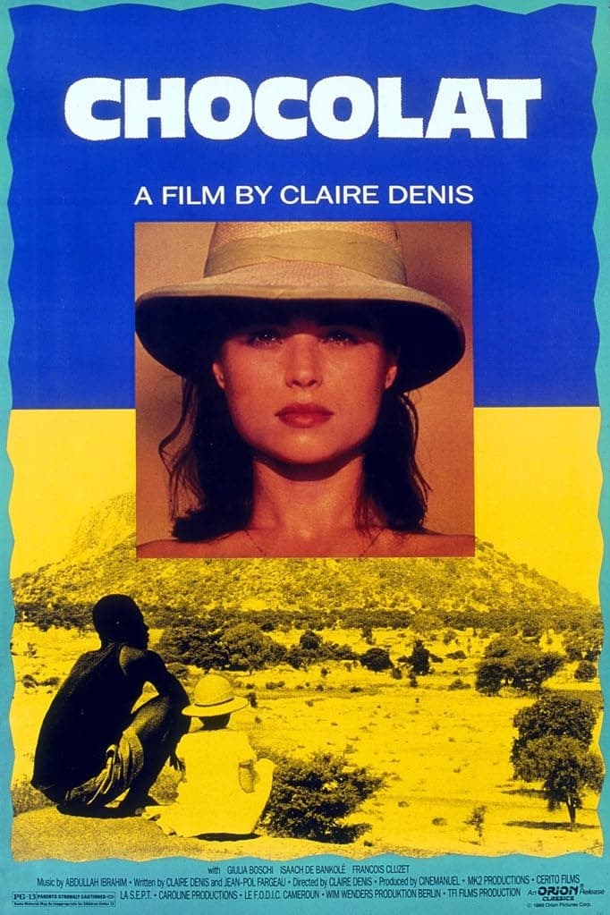 Poster de CHOCOLAT en inglés