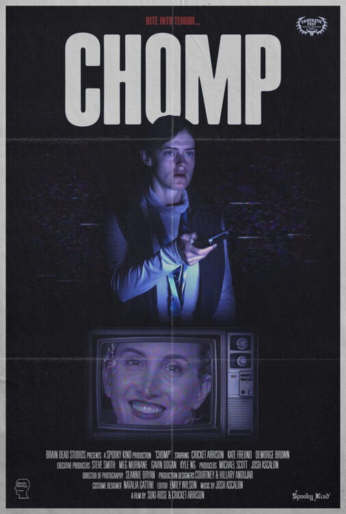Poster de CHOMP en inglés