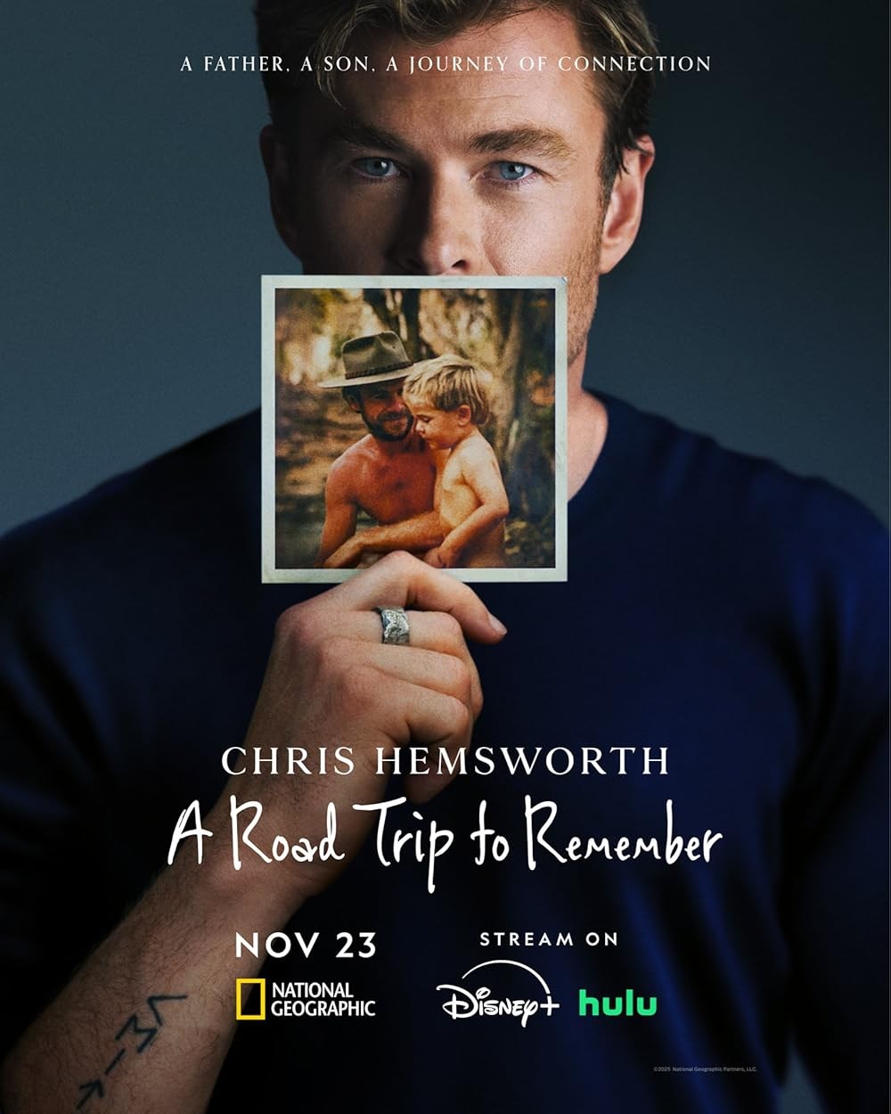Poster de CHRIS HEMSWORTH: A ROAD TRIP TO REMEMBER