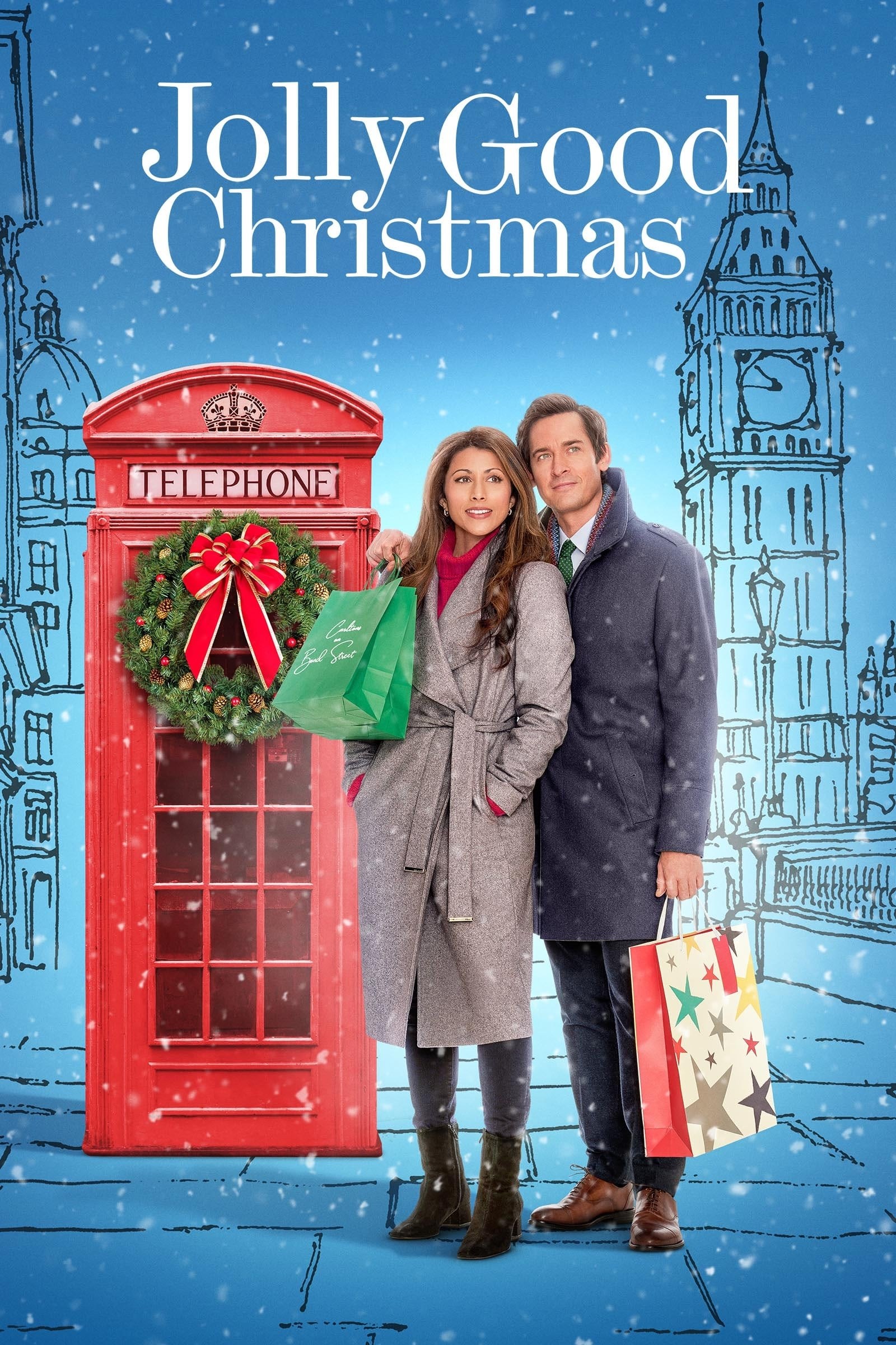 Poster de UNA MUY FELIZ NAVIDAD en inglés