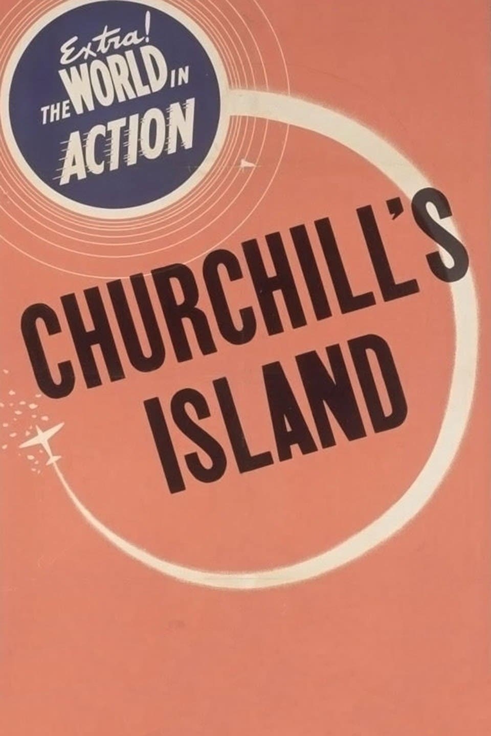 Poster de CHURCHILL'S ISLAND en inglés