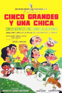 Película Cinco grandes y una chica