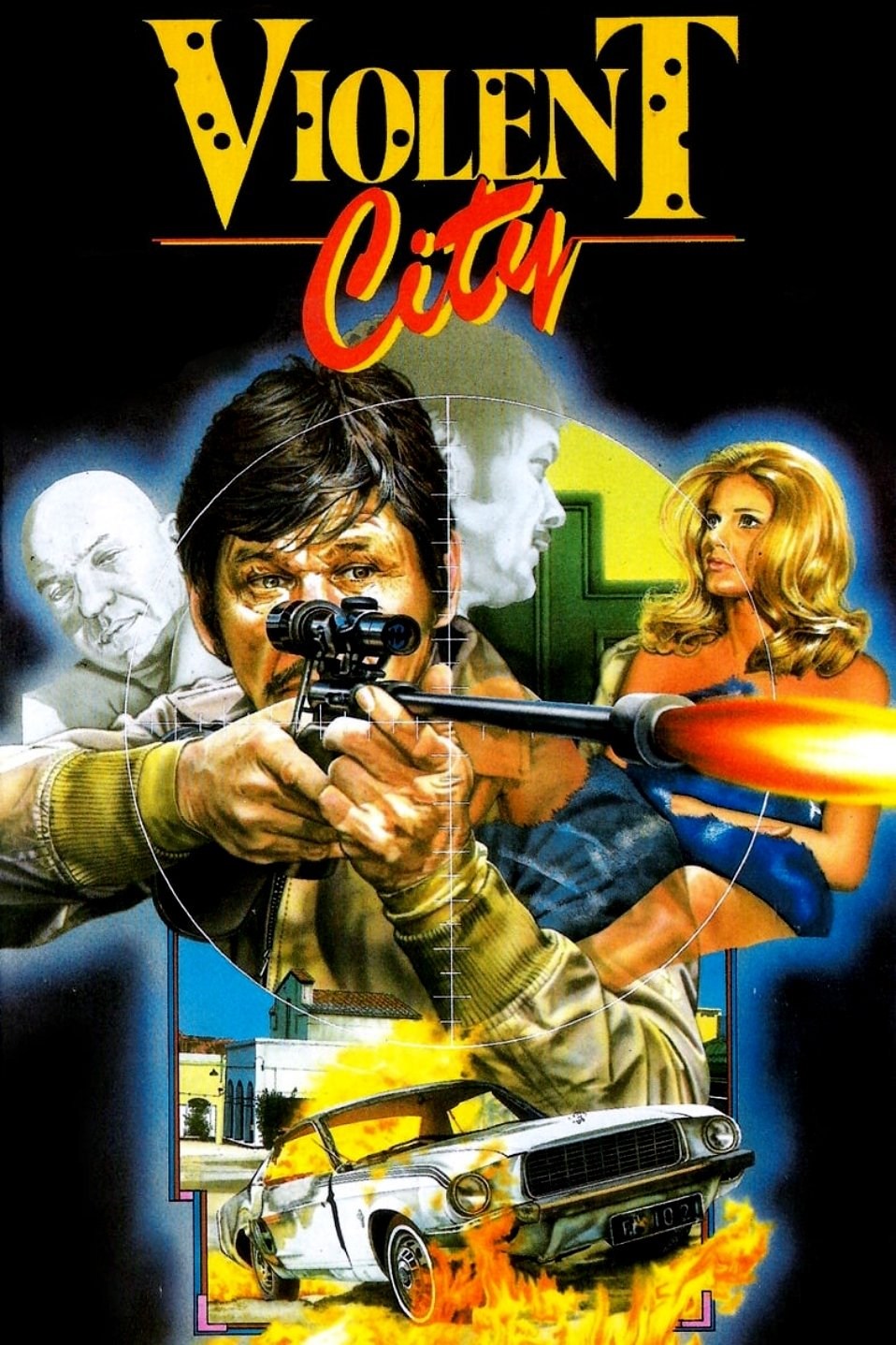 Poster de CIUDAD VIOLENTA en inglés