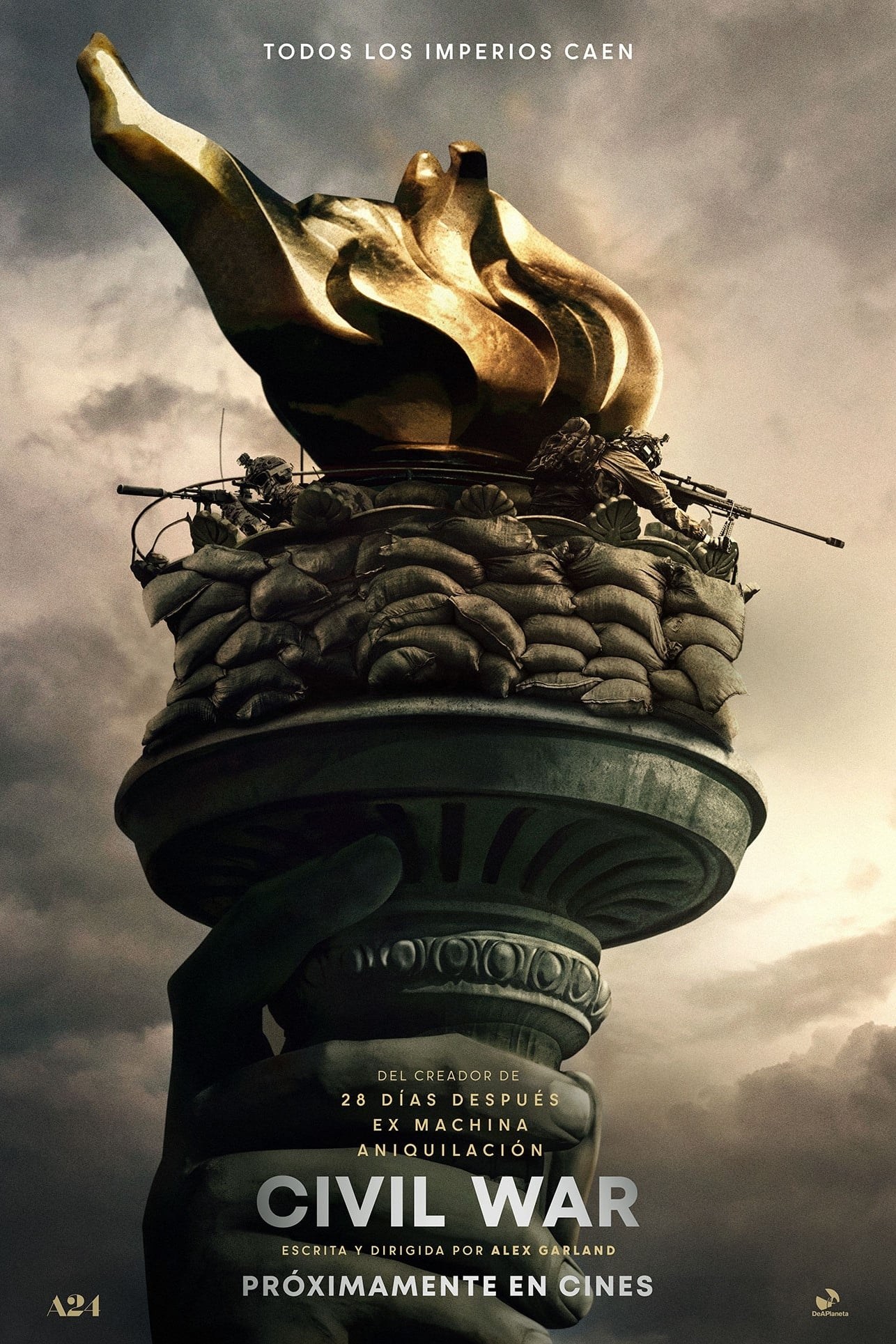 Poster de CIVIL WAR en español