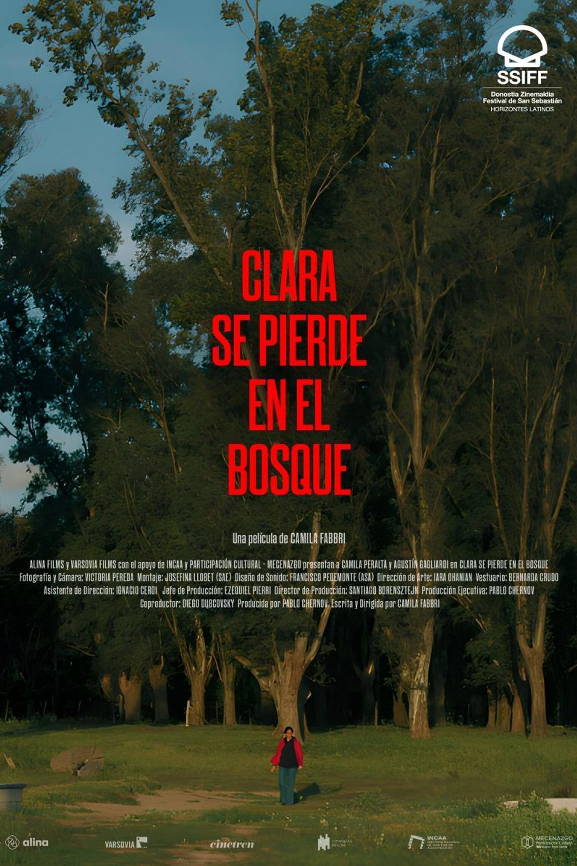 Poster de CLARA SE PIERDE EN EL BOSQUE