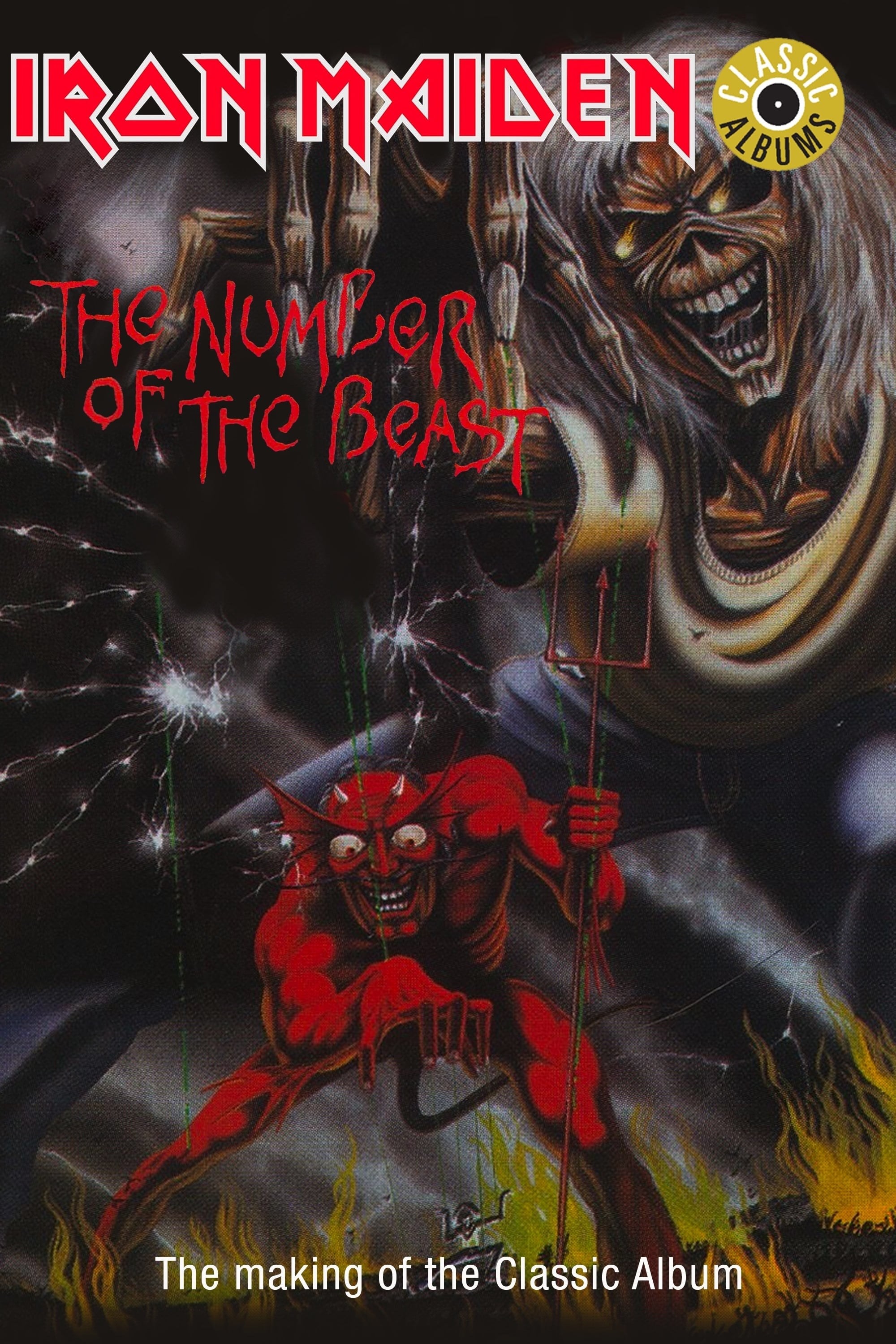 Poster de "CLASSIC ALBUMS" IRON MAIDEN: THE NUMBER OF THE BEAST en inglés