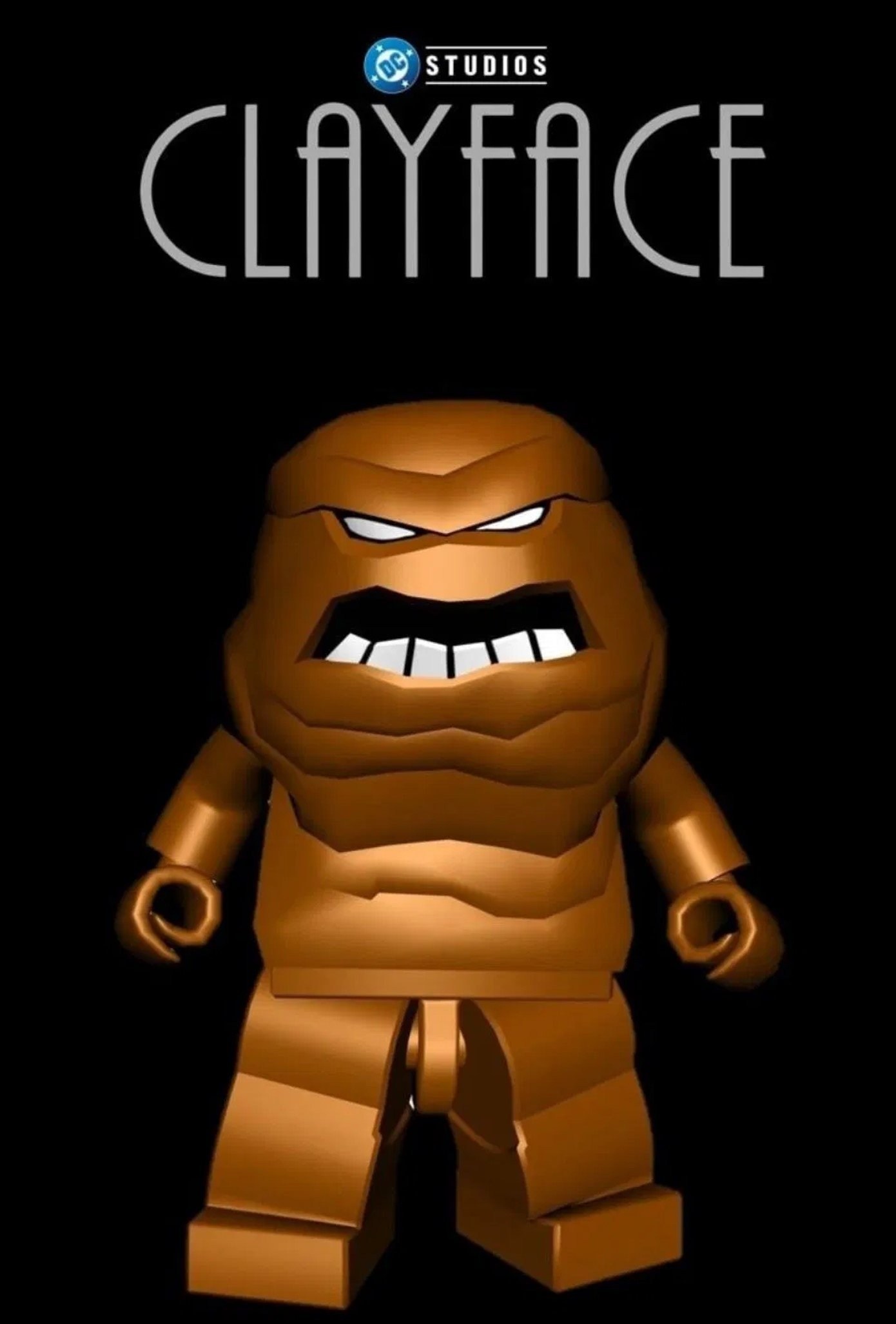 Poster de CLAYFACE en inglés