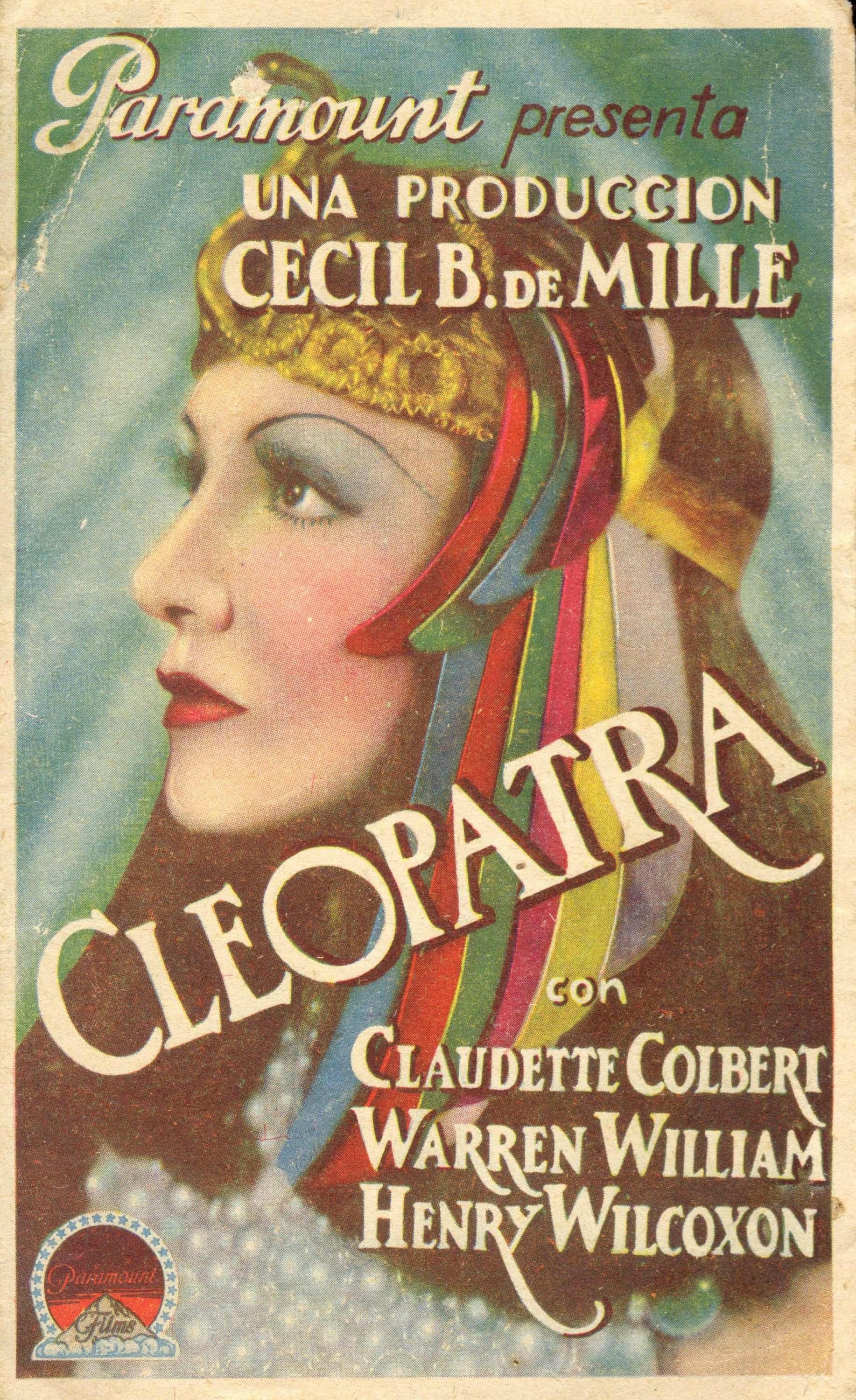 Poster de CLEOPATRA en español