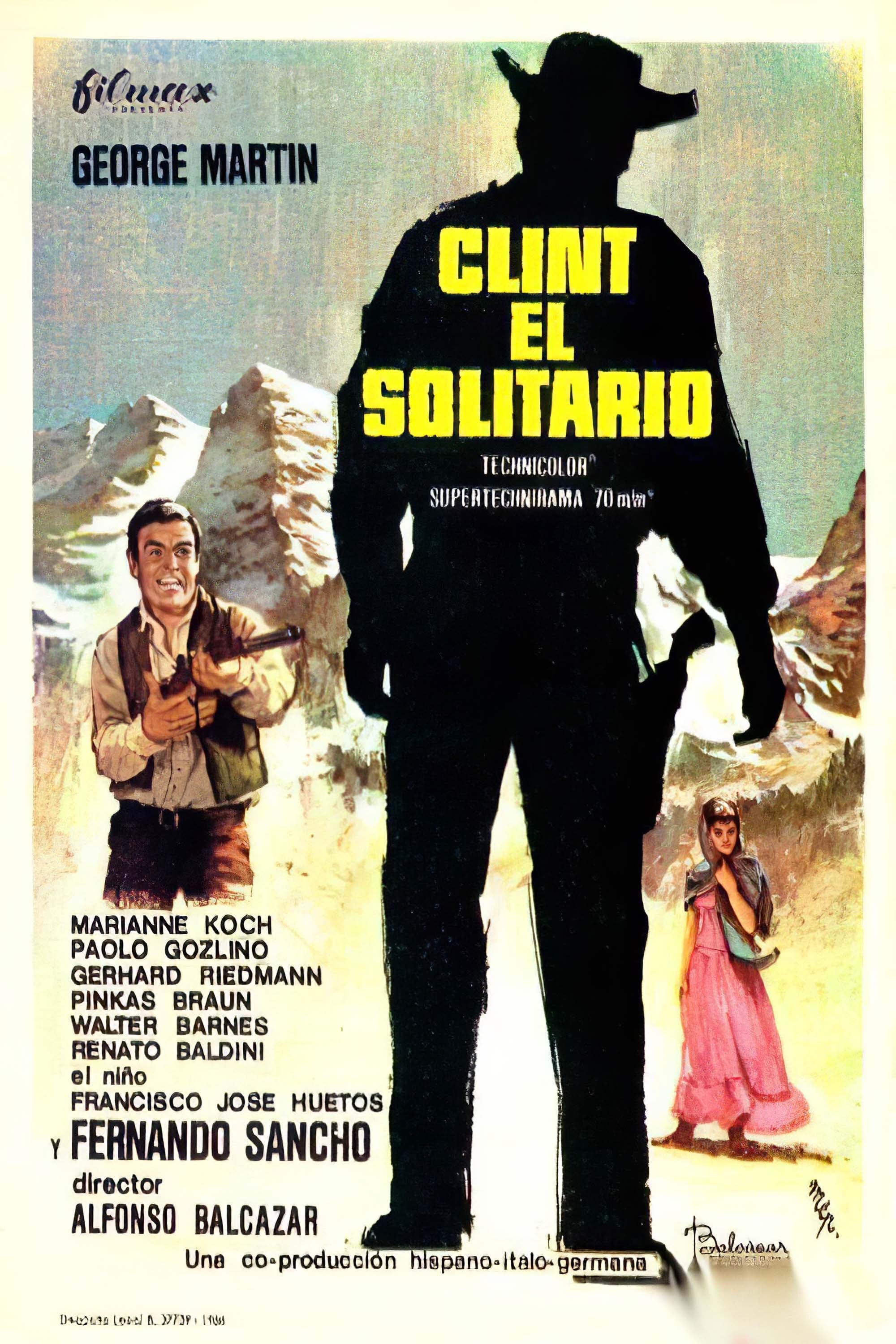Poster de CLINT EL SOLITARIO en español