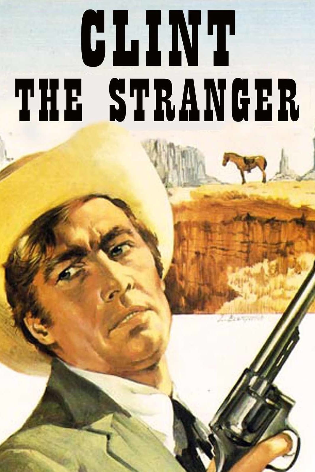 Poster de CLINT EL SOLITARIO en inglés