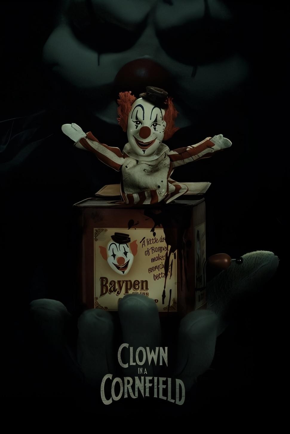 Poster de CLOWN IN A CORNFIELD en inglés