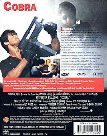 Poster de COBRA, EL BRAZO FUERTE DE LA LEY