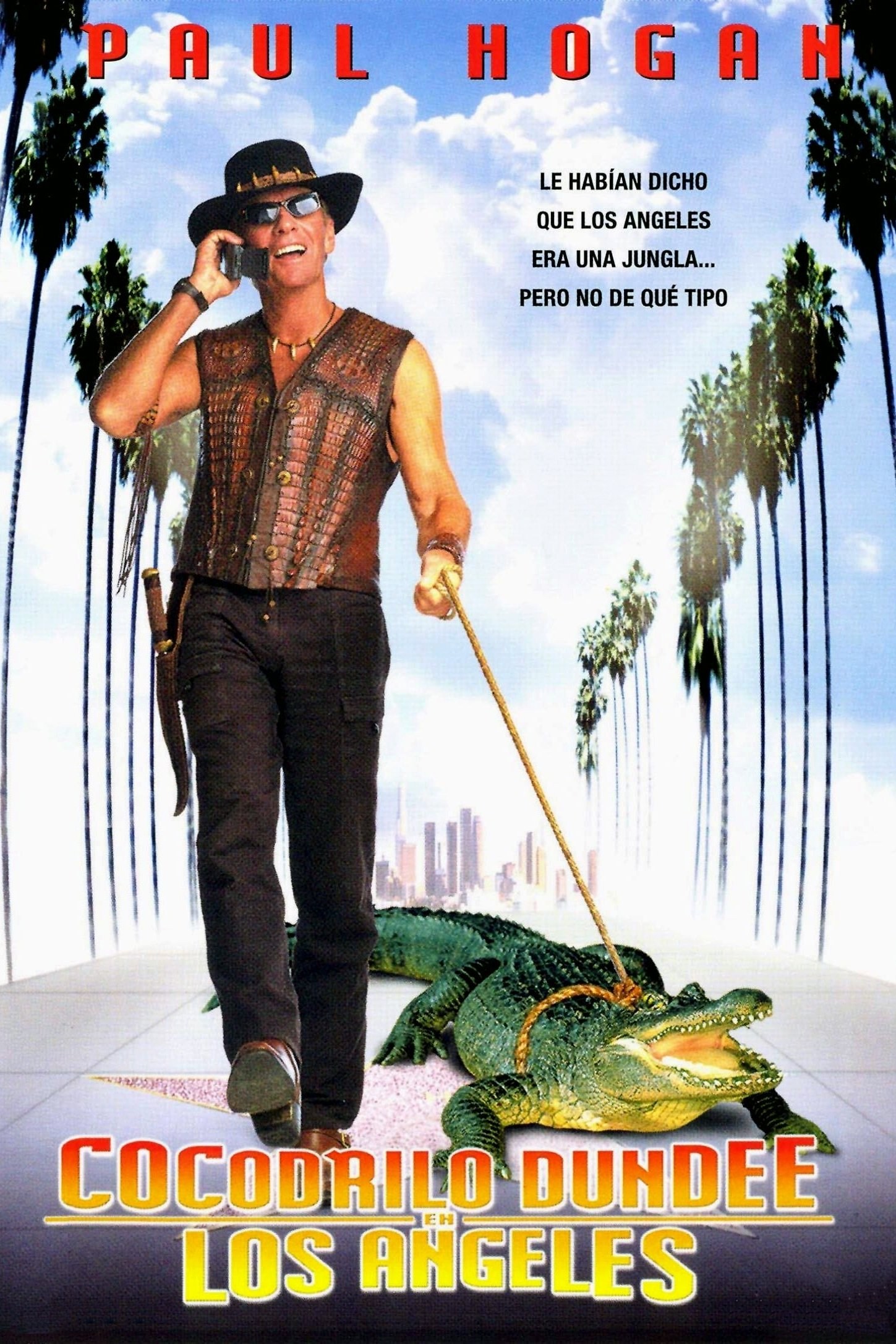 Poster de COCODRILO DUNDEE EN LOS ANGELES en español