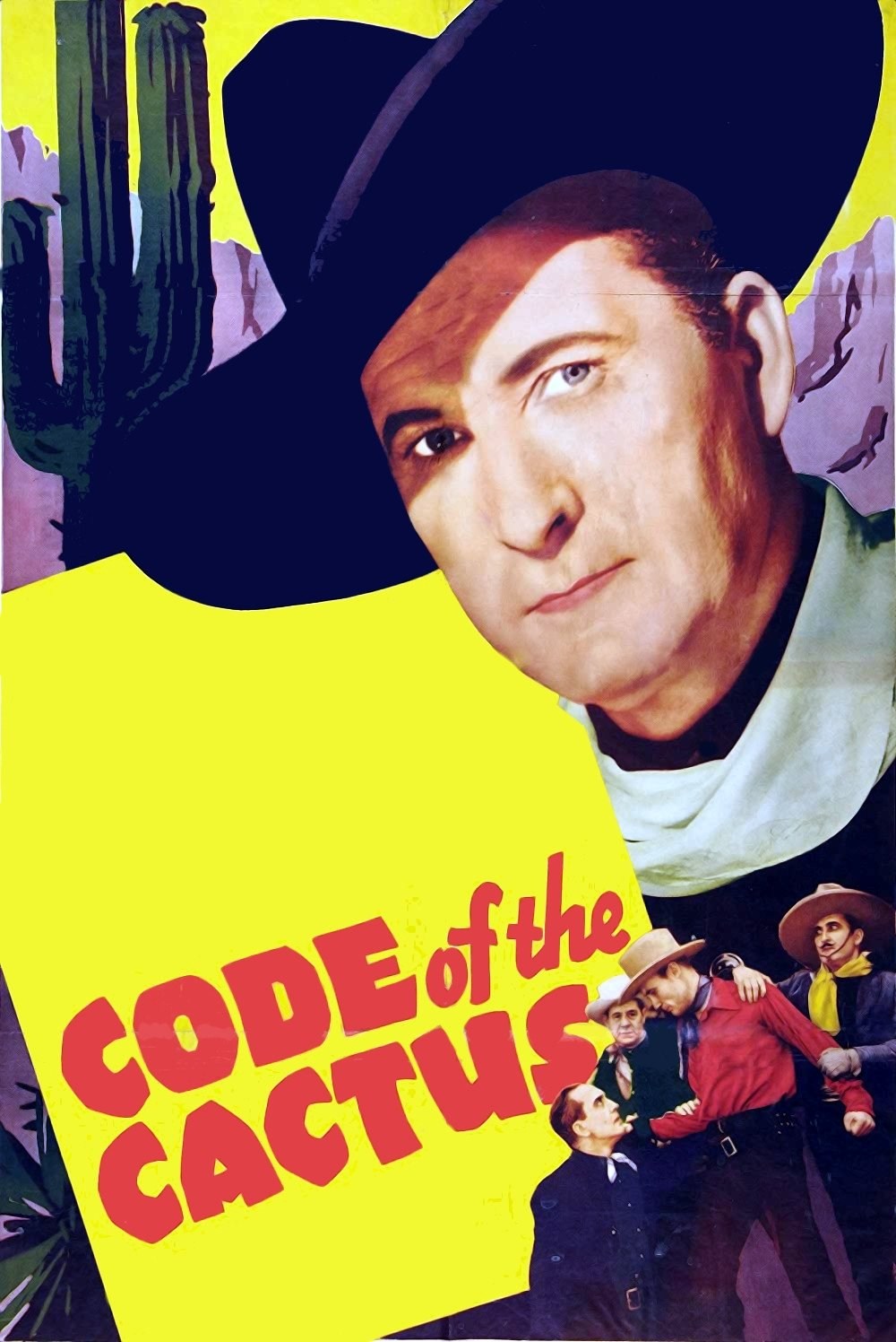 Poster de CODE OF THE CACTUS en inglés