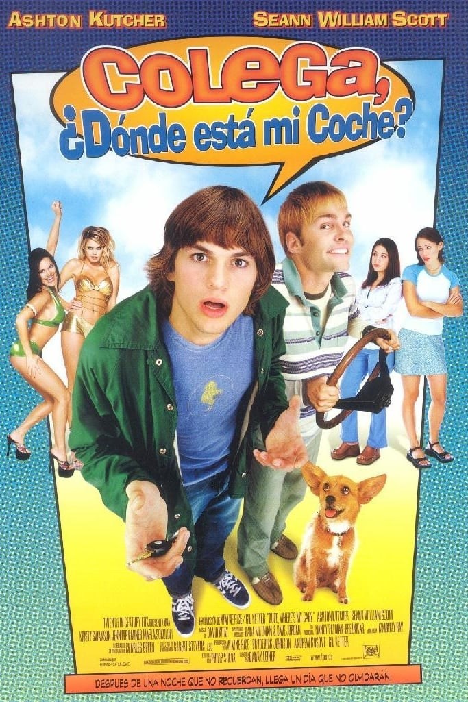 Poster de COLEGA, ¿DÓNDE ESTÁ MI COCHE? en español