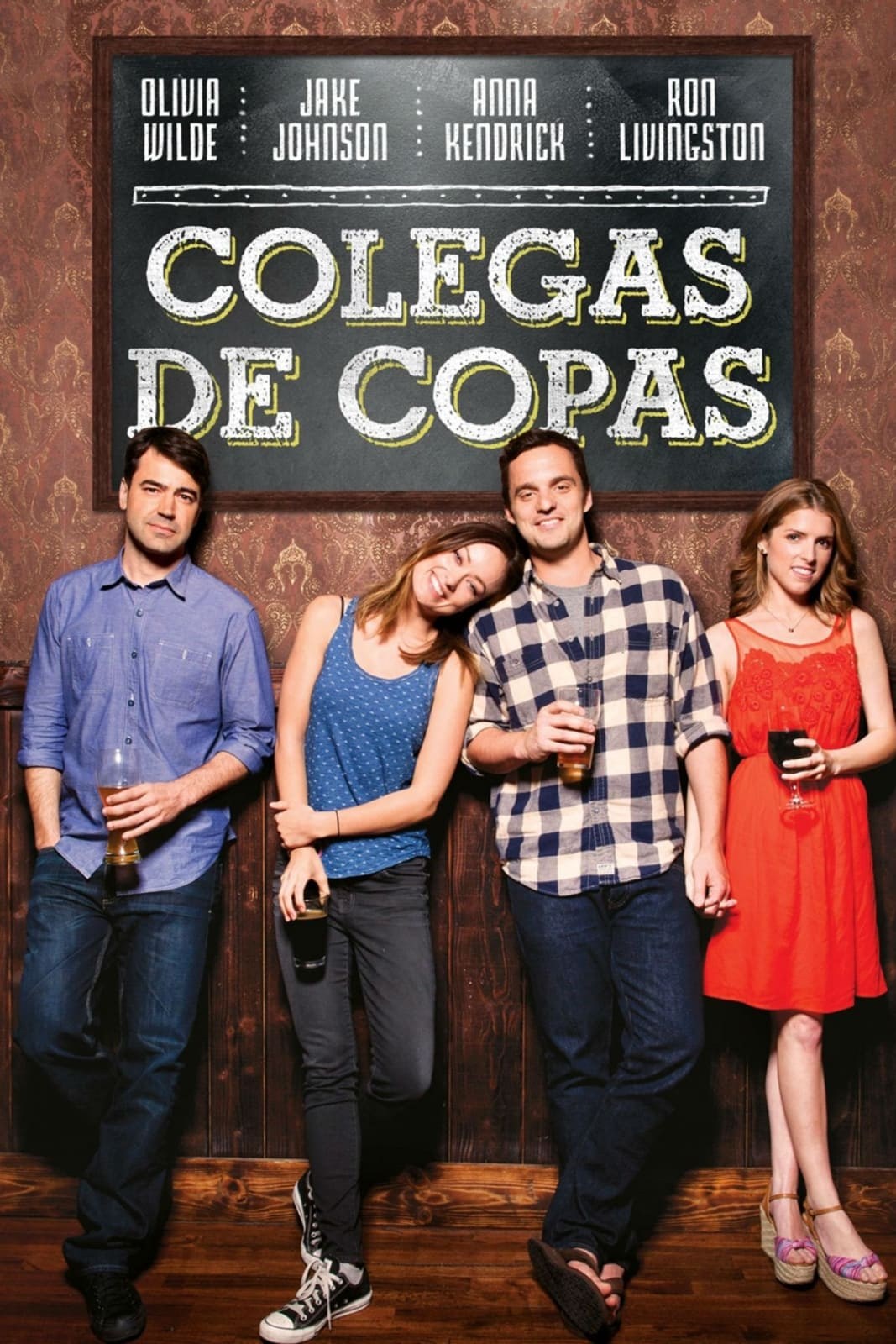 Poster de COLEGAS DE COPAS en español
