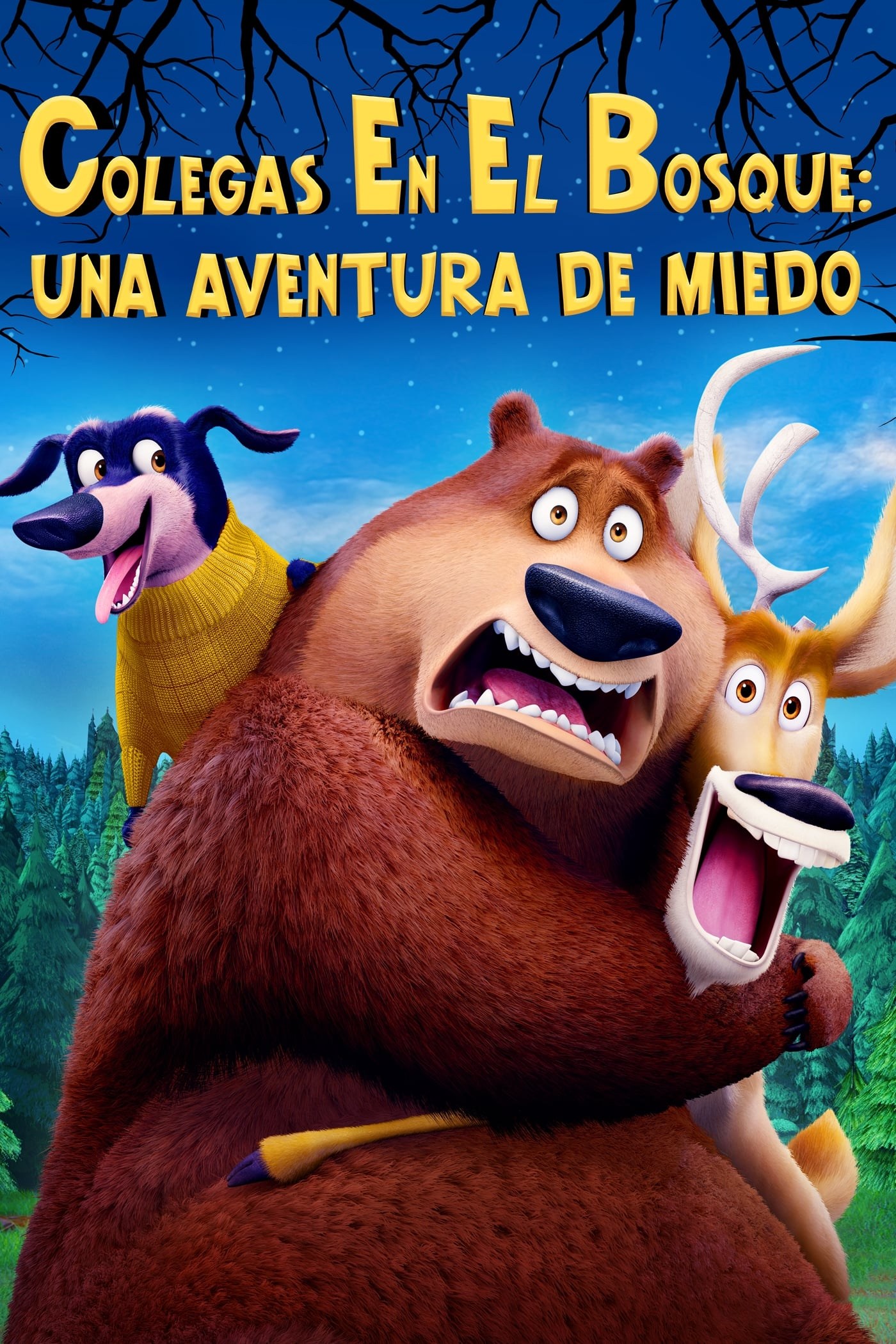 Poster de COLEGAS EN EL BOSQUE 4 UNA AVENTURA DE MIEDO en español