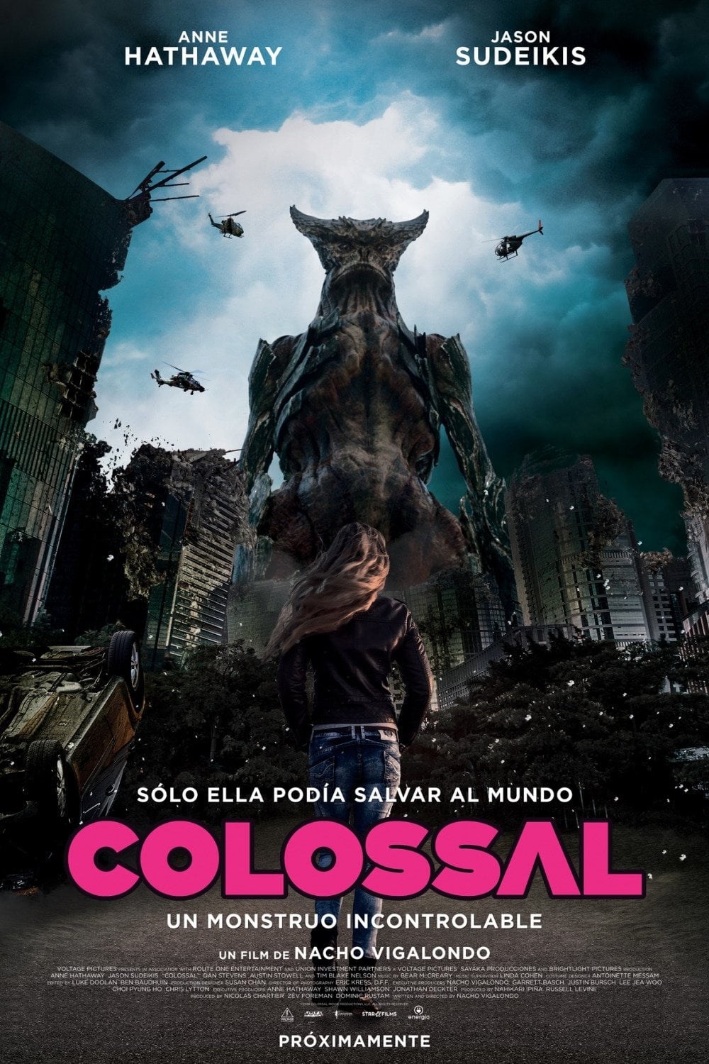 Poster de COLOSSAL en español