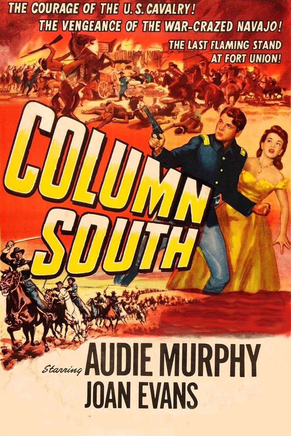 Poster de COLUMNA AL SUR en inglés
