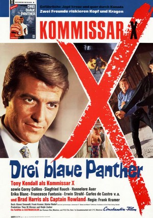 Comisario X: Tres panteras azules