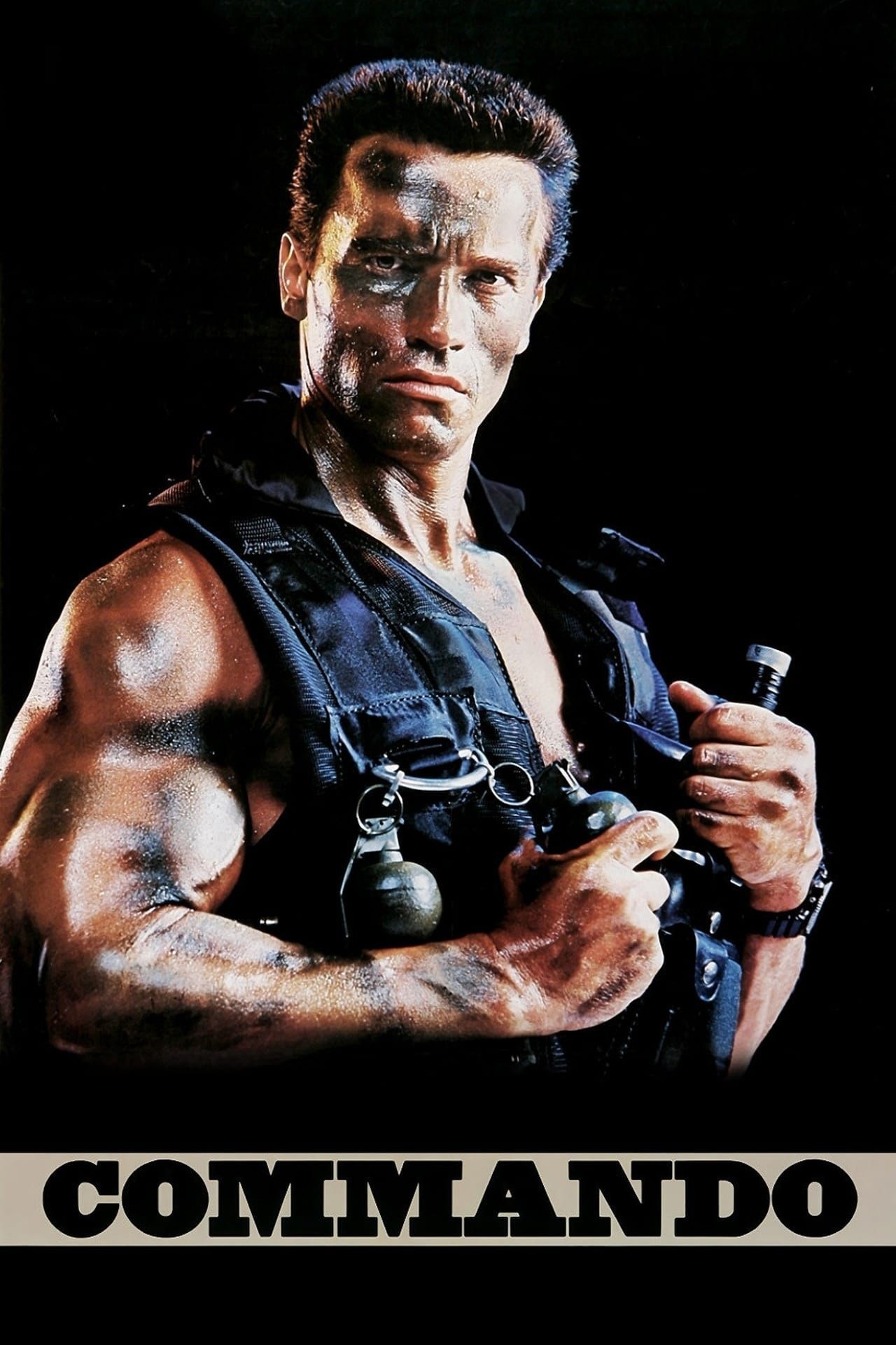 Poster de COMMANDO en inglés