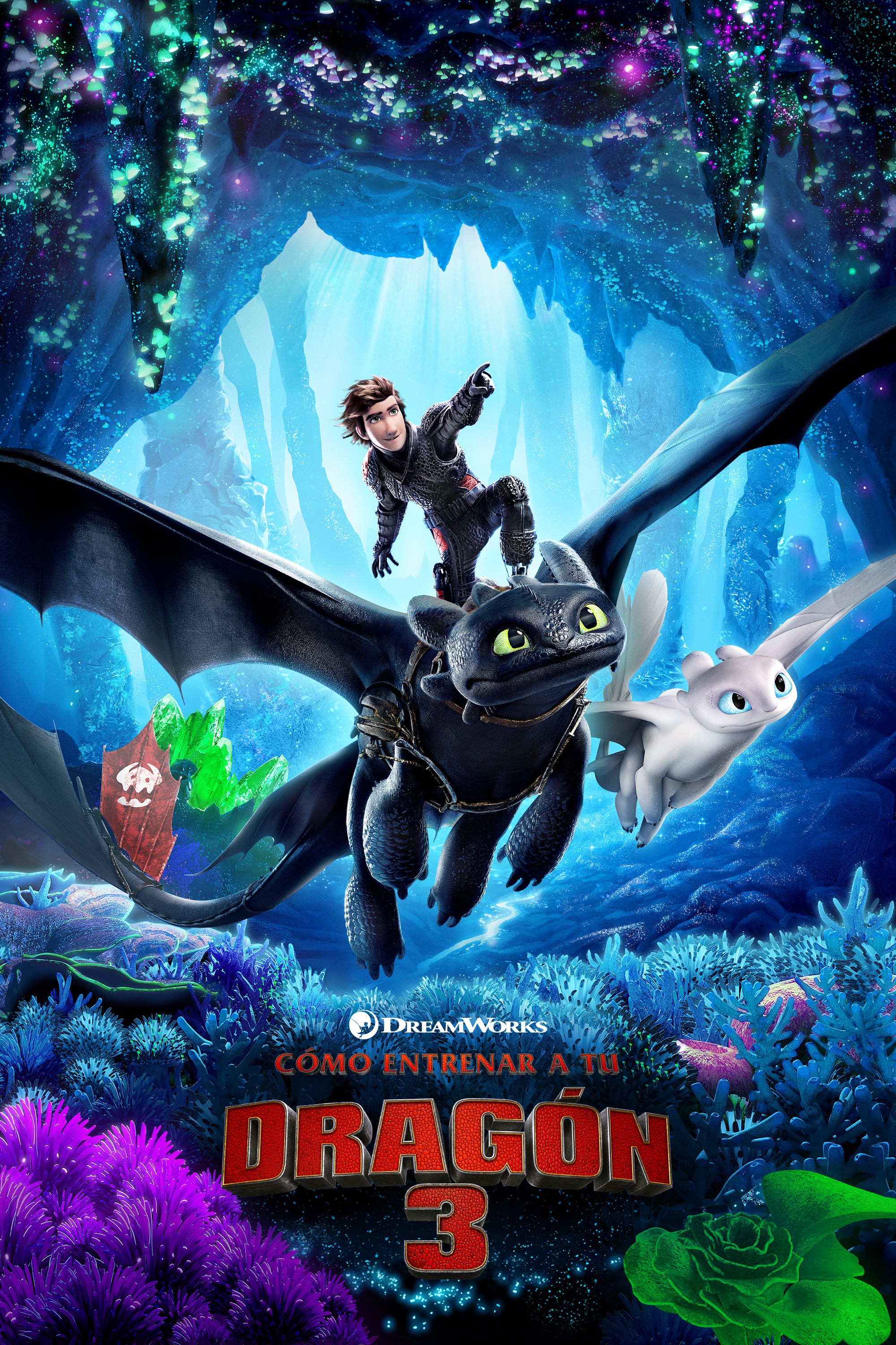 Poster de CÓMO ENTRENAR A TU DRAGÓN 3 en español