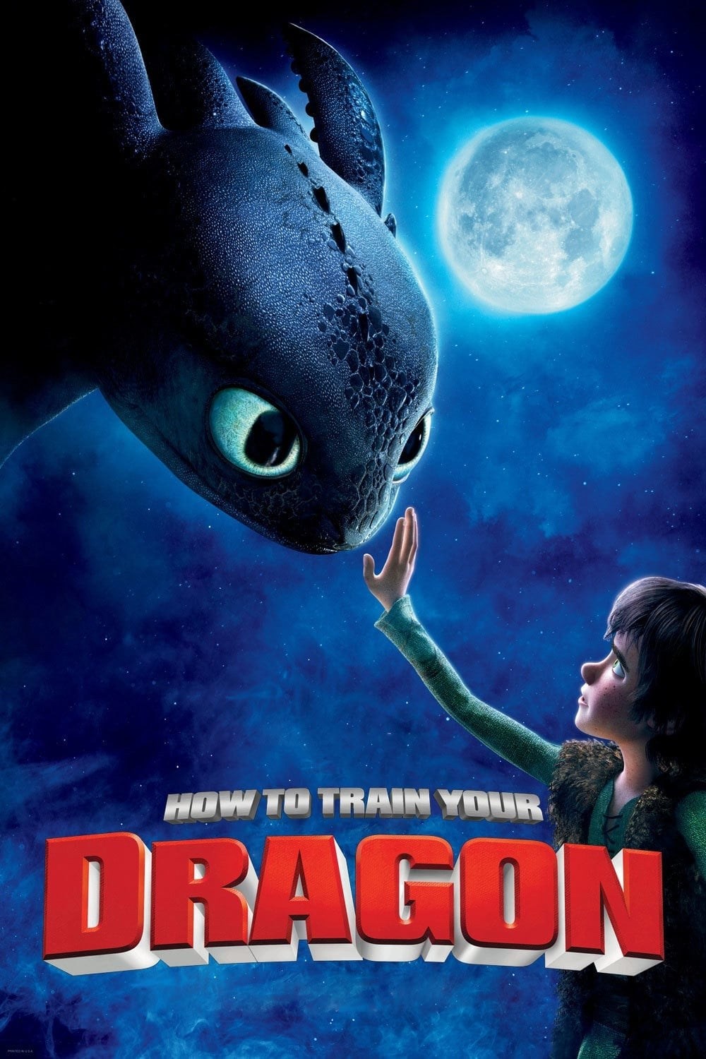 Poster de CÓMO ENTRENAR A TU DRAGÓN en inglés