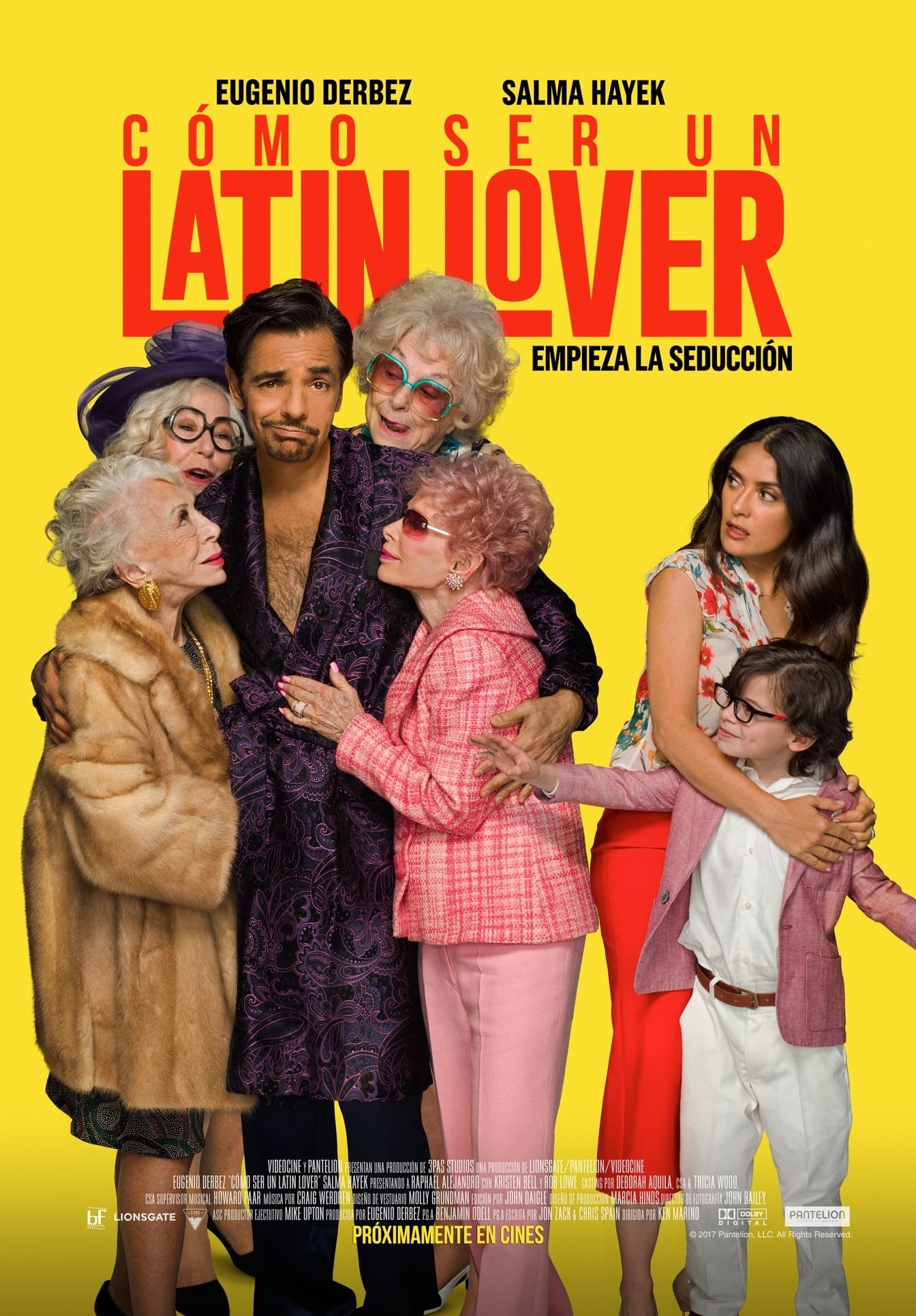 Poster de COMO SER UN LATIN LOVER en español
