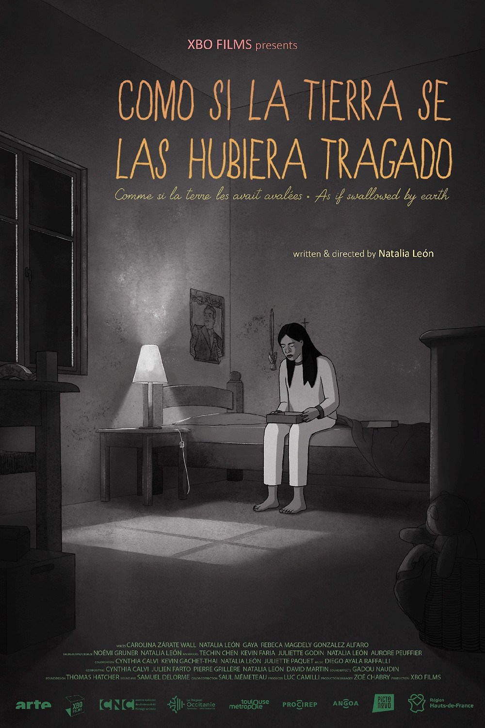 Poster de COMO SI LA TIERRA SE LAS HUBIERA TRAGADO