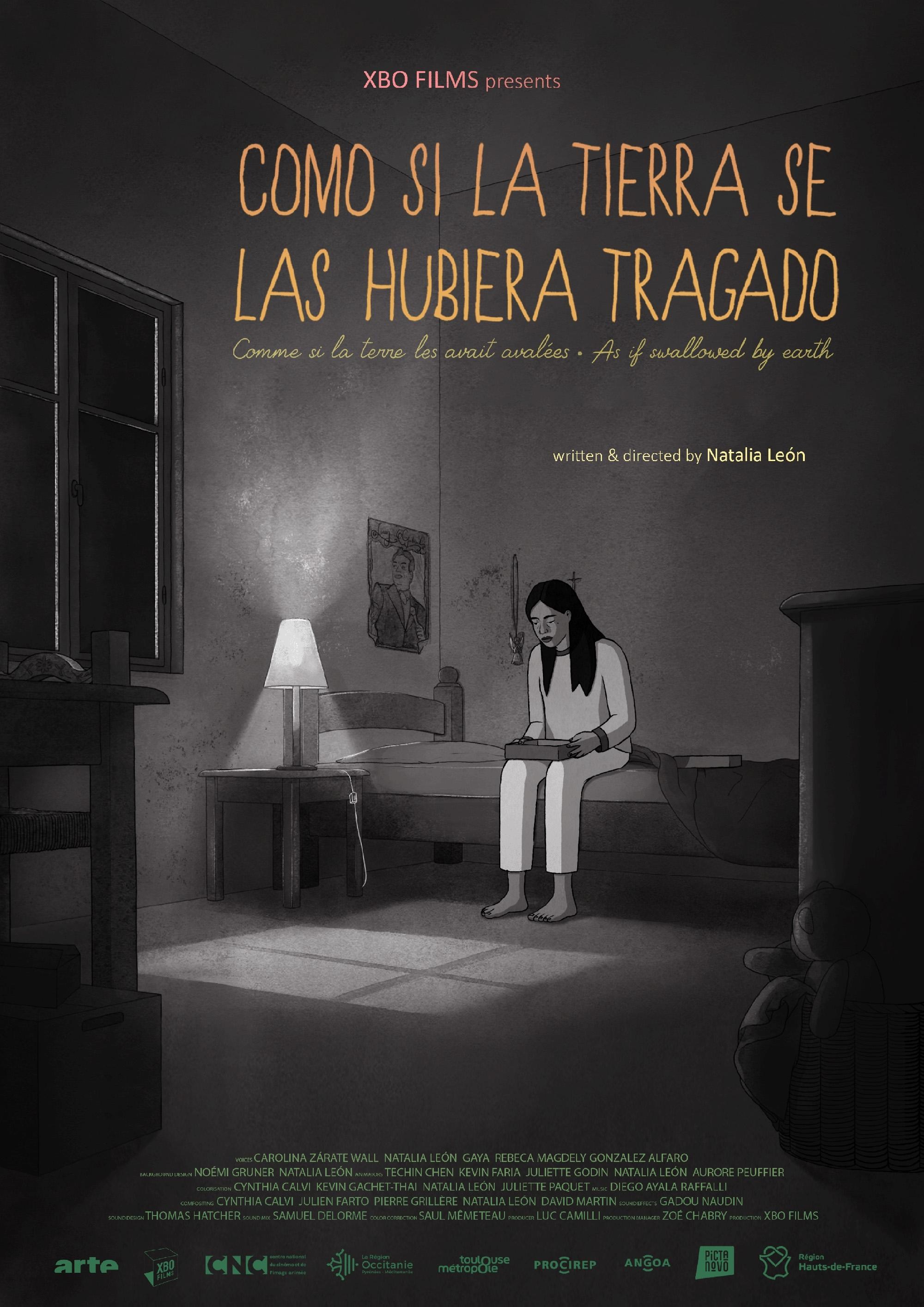 Poster de COMO SI LA TIERRA SE LAS HUBIERA TRAGADO