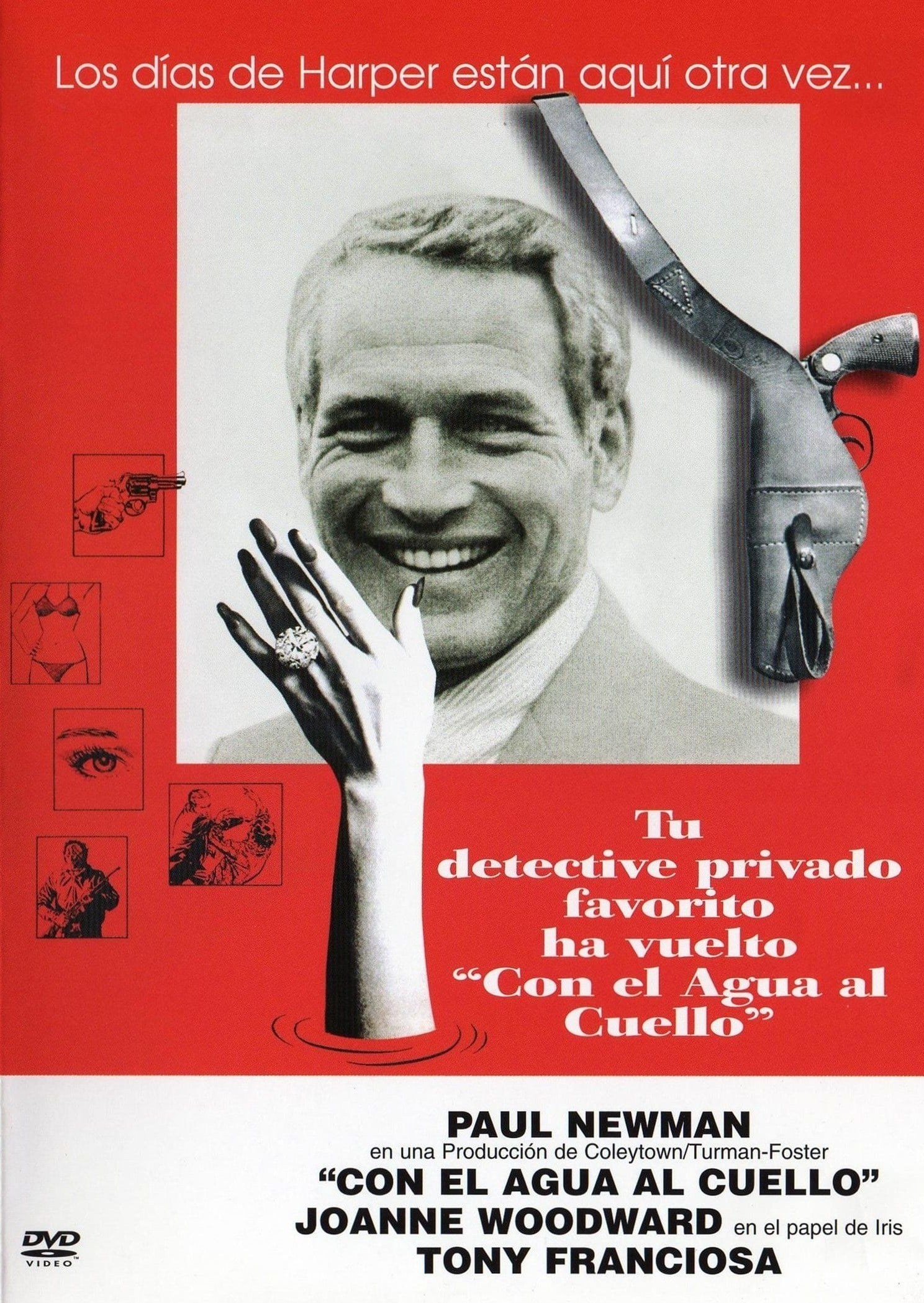 Poster de CON EL AGUA AL CUELLO en español