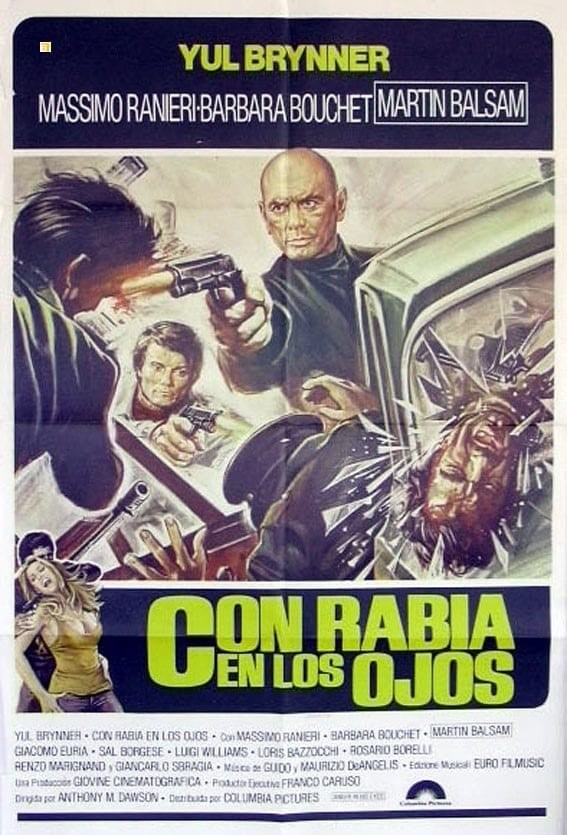 Poster de CON IRA EN LOS OJOS en español