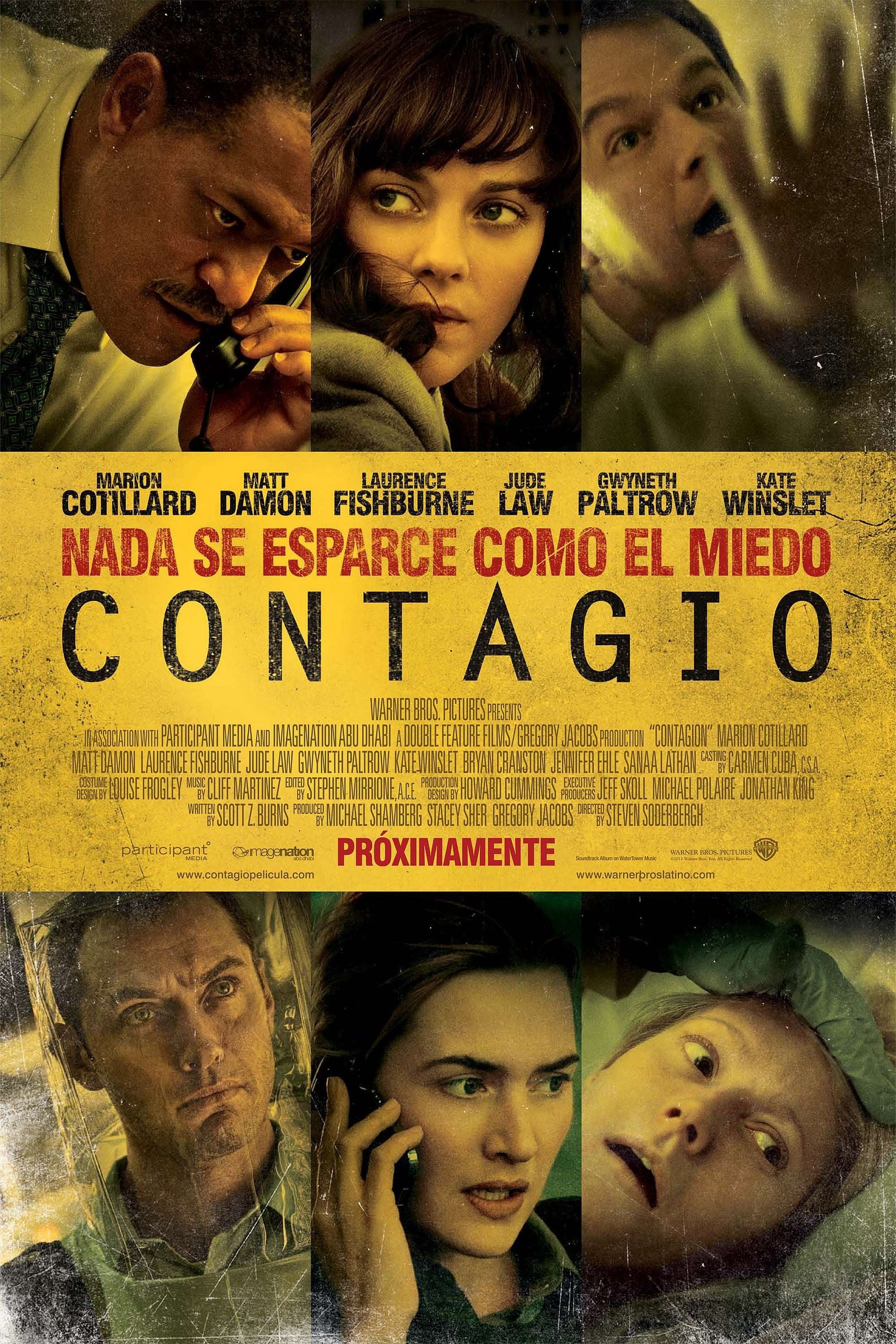 Poster de CONTAGIO en español