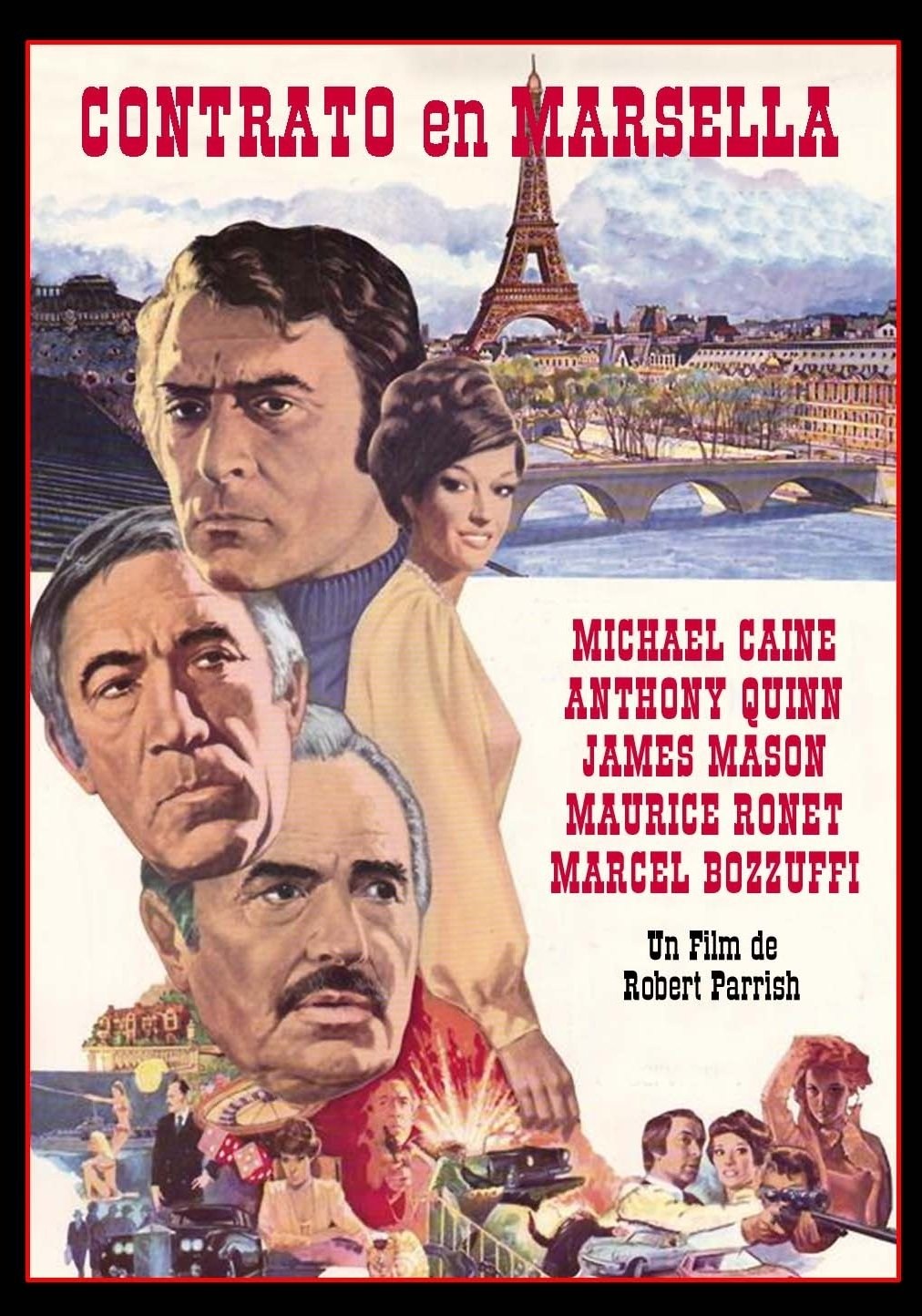 Poster de CONTRATO EN MARSELLA en español