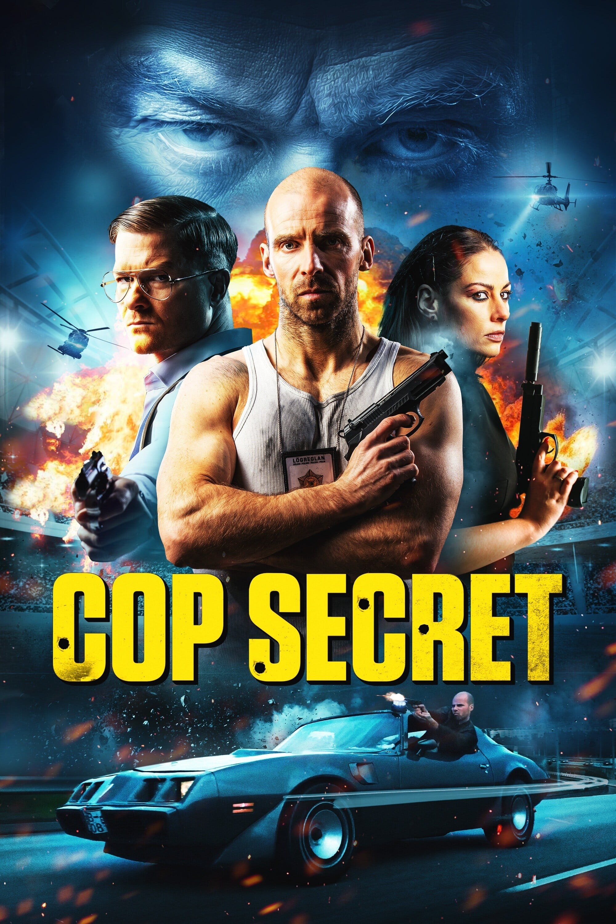 Poster de COP SECRET en inglés