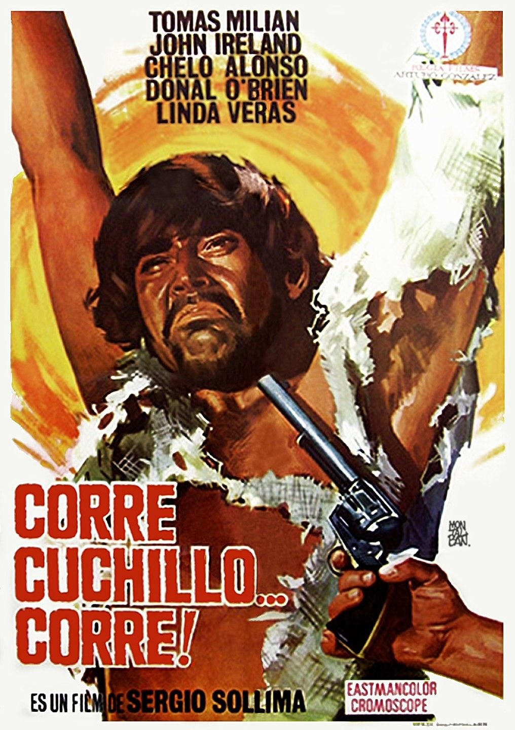 Poster de ¡CORRE, CUCHILLO... CORRE! en español