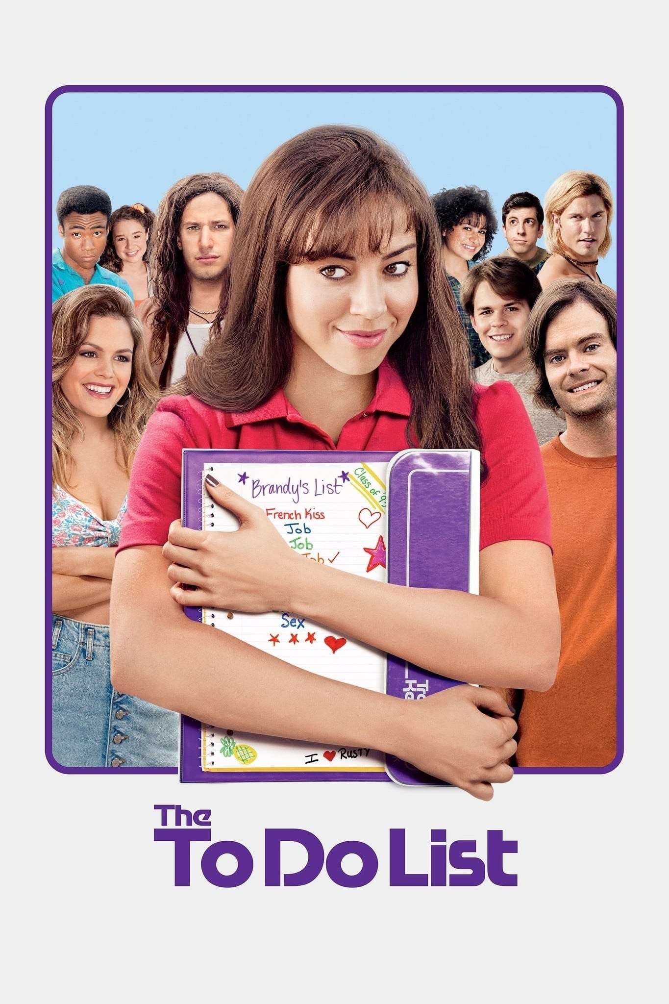 Poster de COSAS QUE HACER ANTES DE LOS 18 en inglés