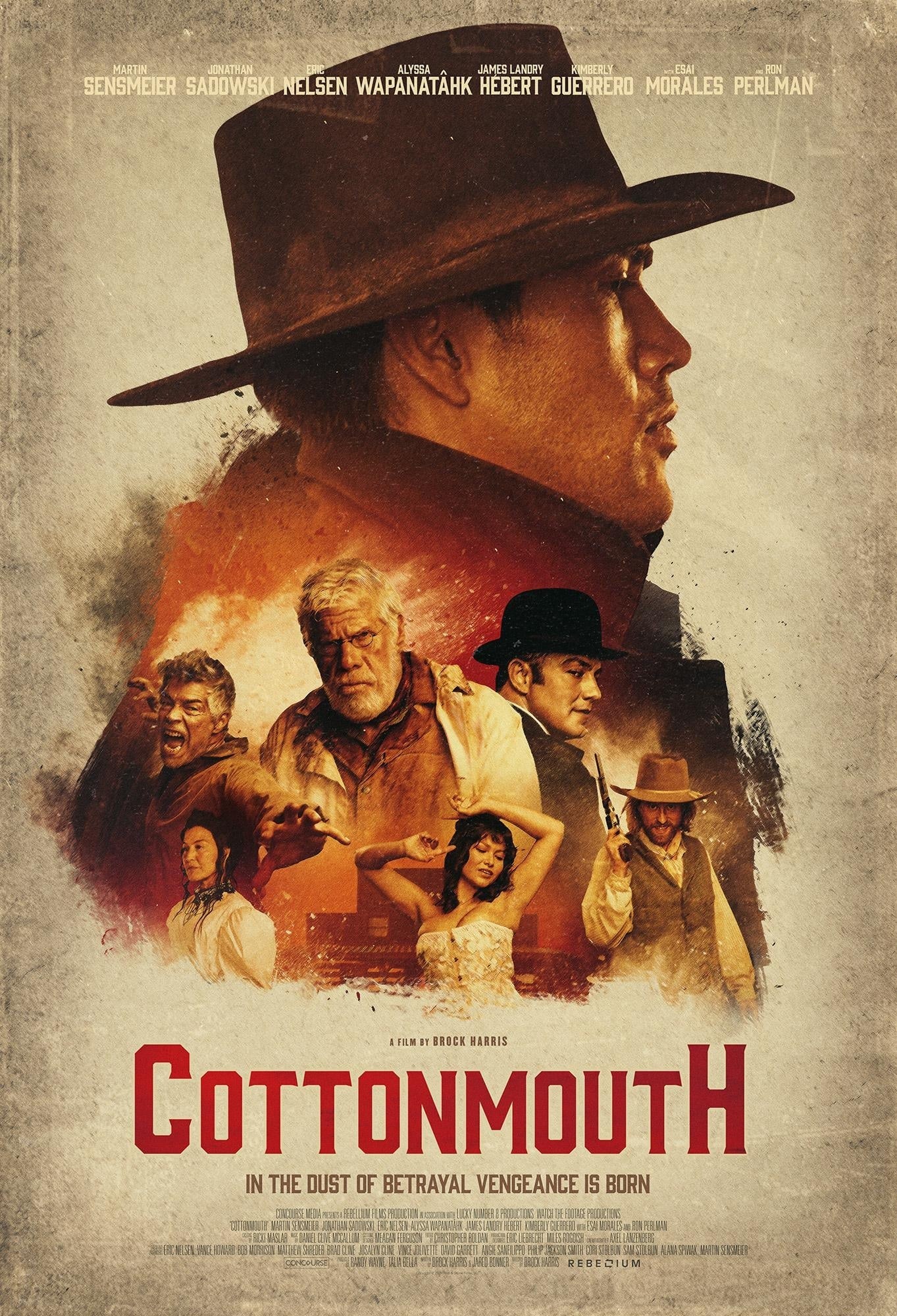 Poster de COTTONMOUTH en inglés