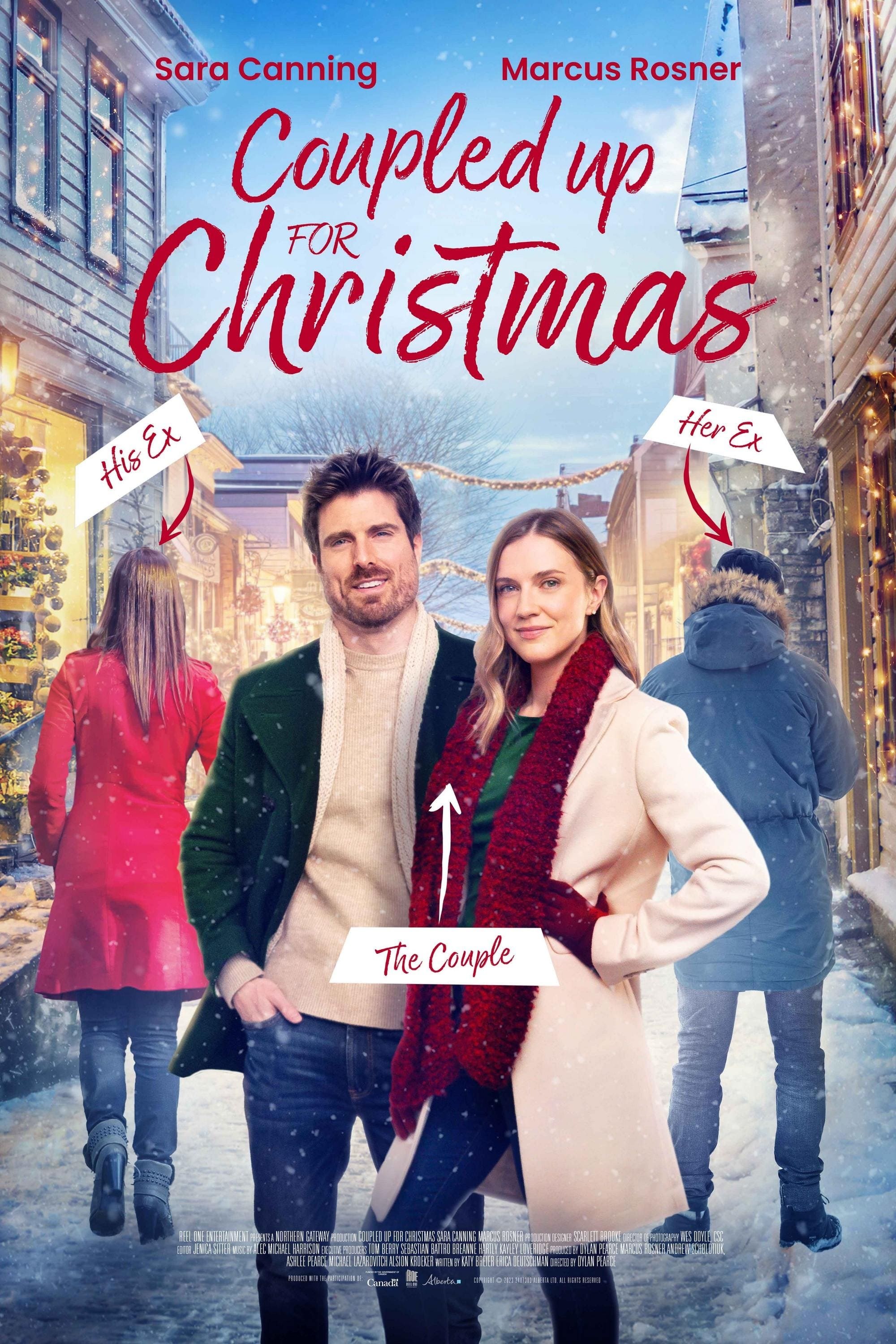 Poster de COUPLED UP FOR CHRISTMAS en inglés