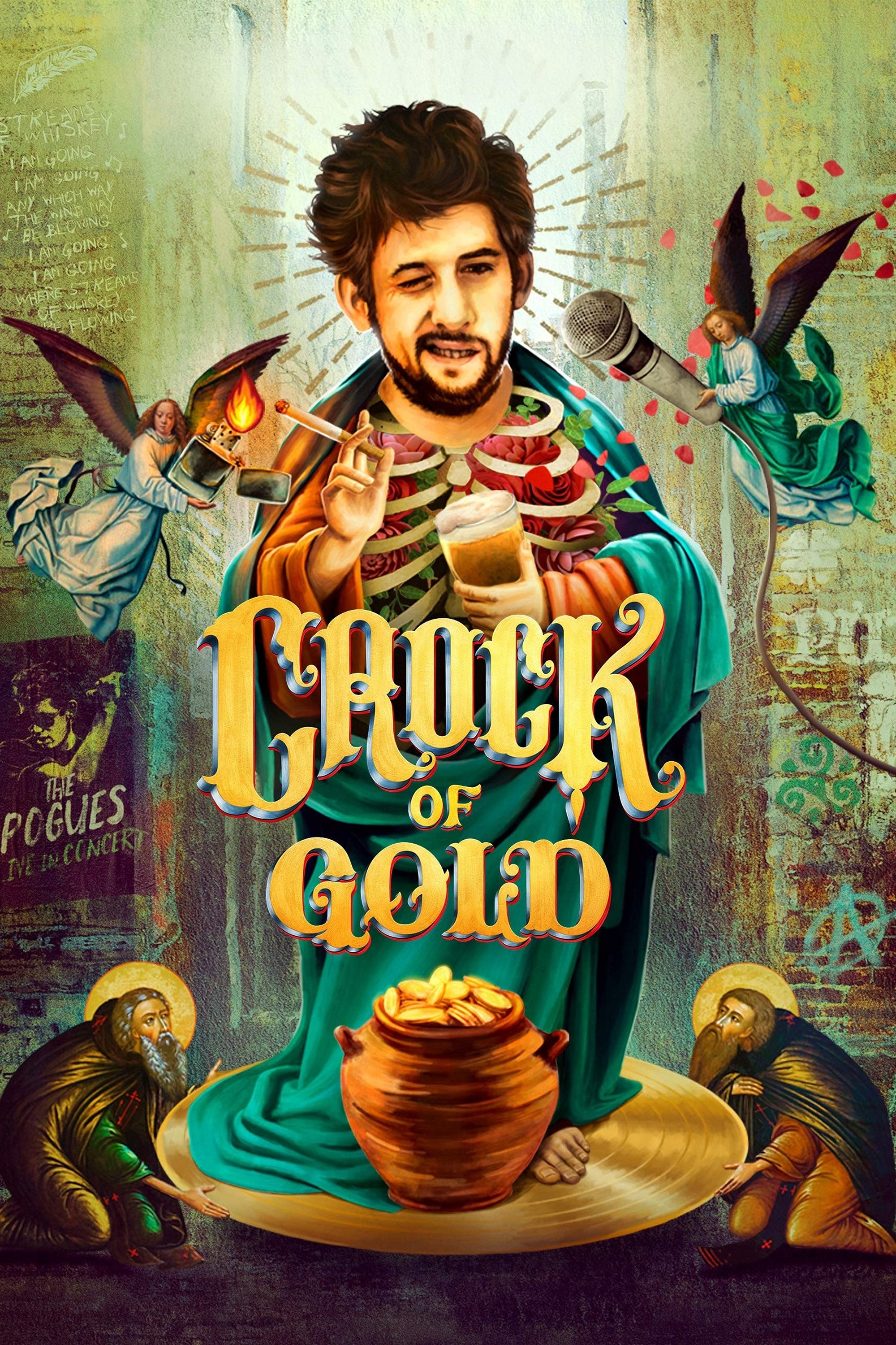 Poster de CROCK OF GOLD: BEBIENDO CON SHANE MACGOWAN en inglés