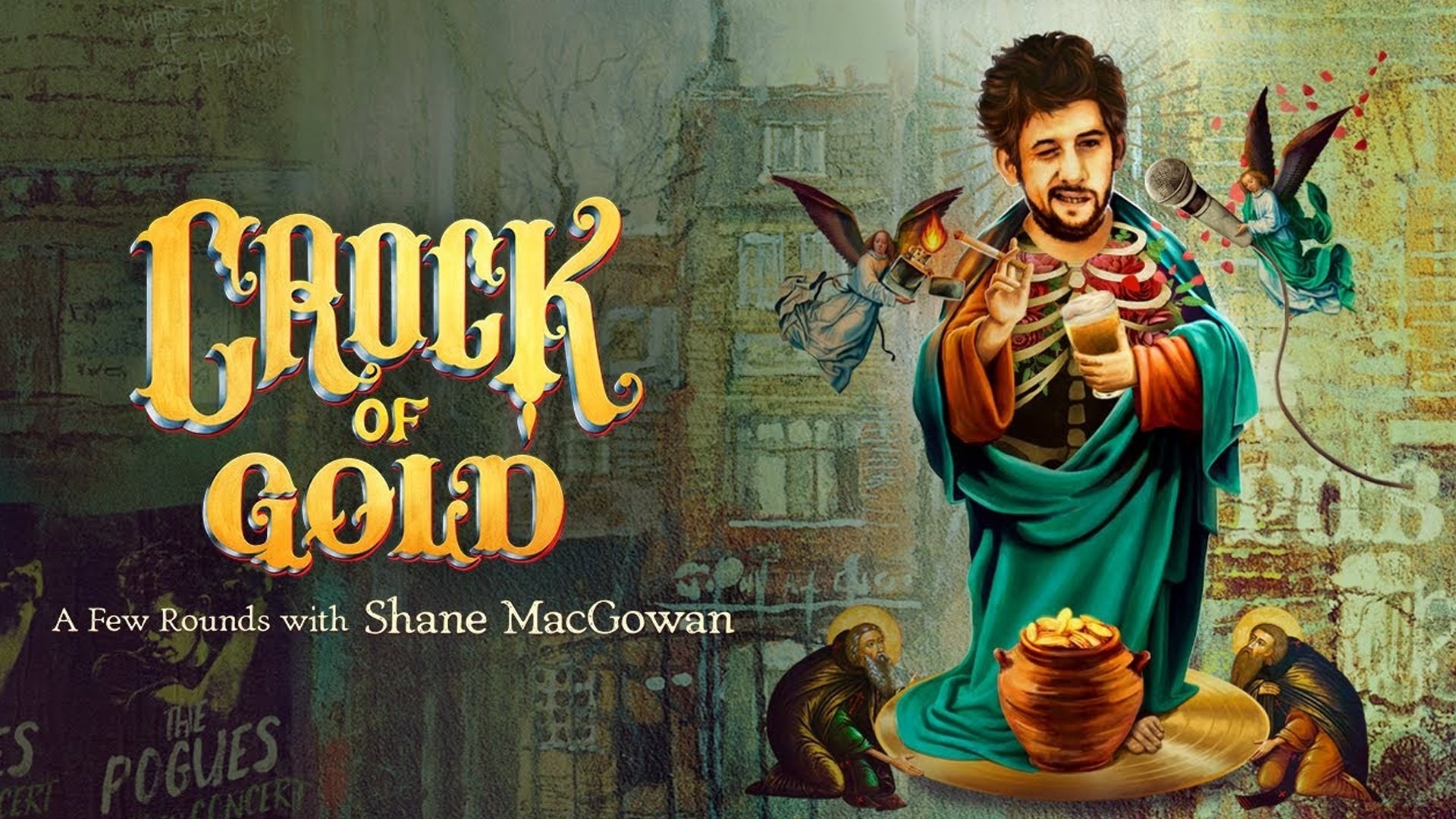 Foto de CROCK OF GOLD: BEBIENDO CON SHANE MACGOWAN