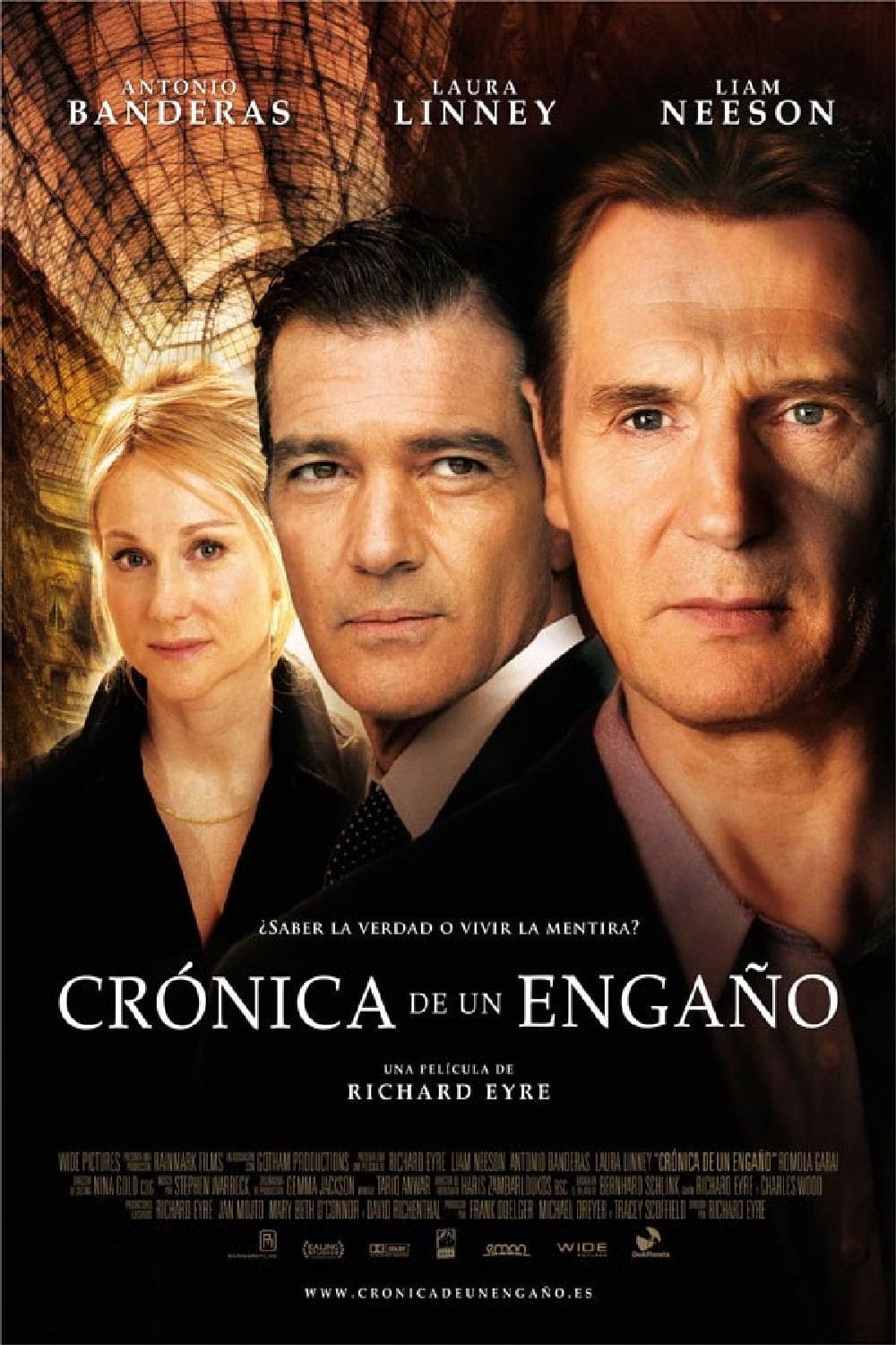 Poster de CRÓNICA DE UN ENGAÑO en español