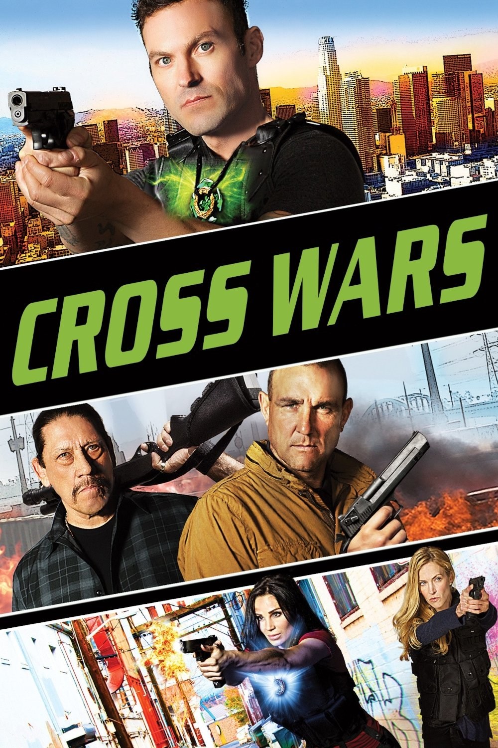 Poster de CROSS WARS en inglés