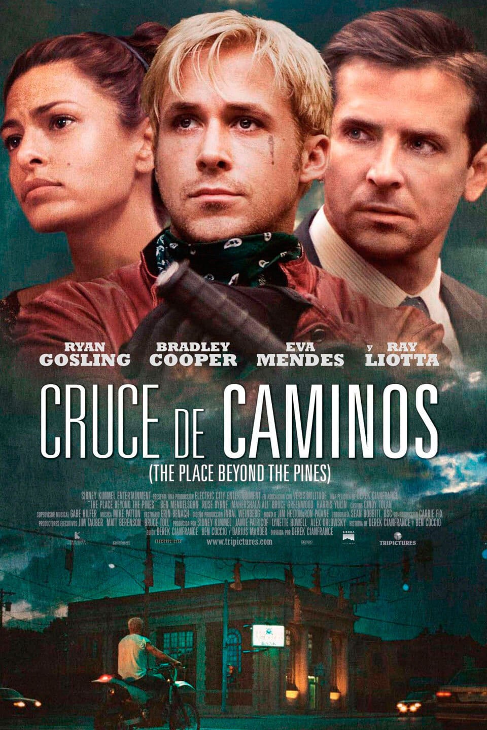 Poster de CRUCE DE CAMINOS (THE PLACE BEYOND THE PINES) en español
