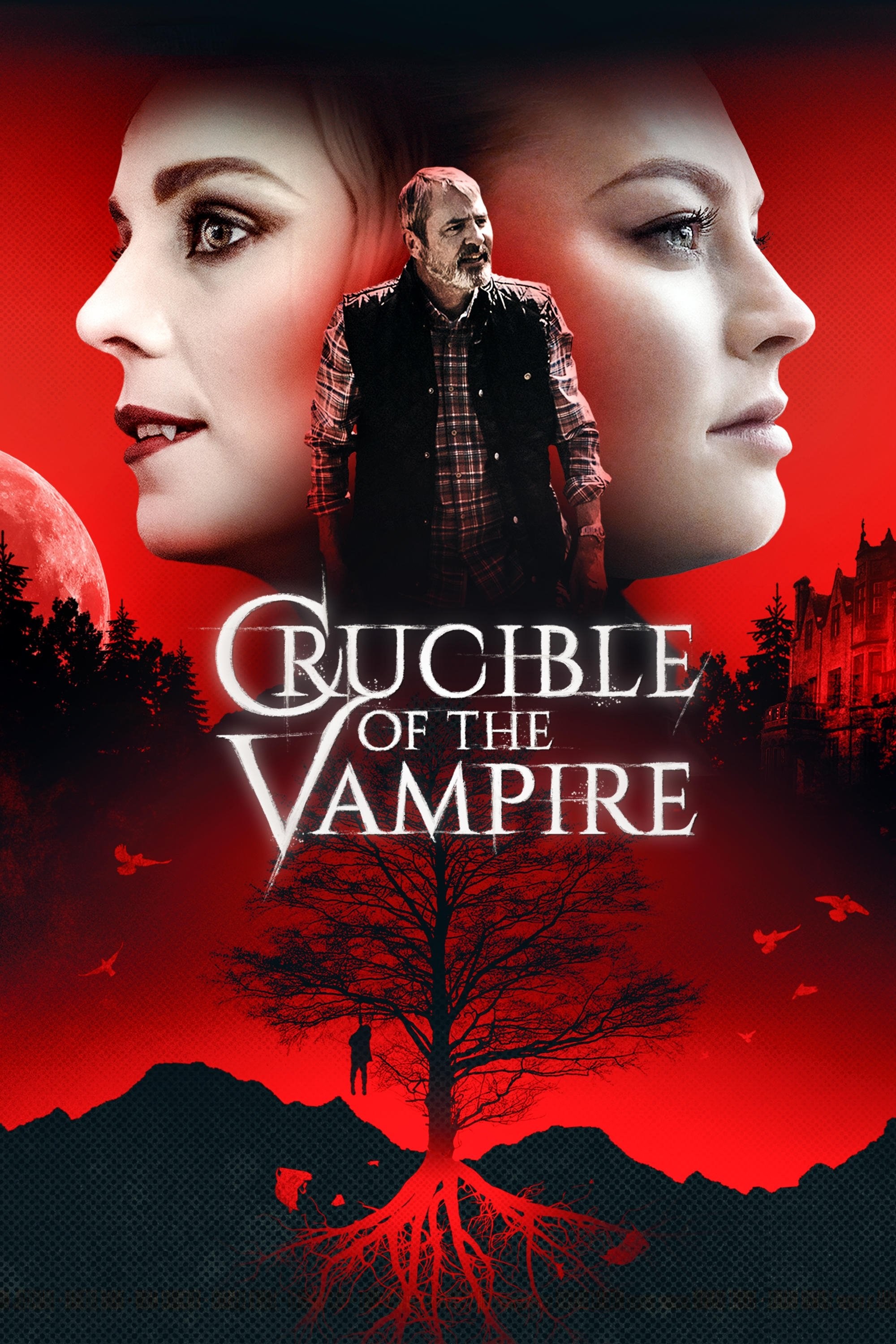 Poster de CRUCIBLE OF THE VAMPIRE en inglés