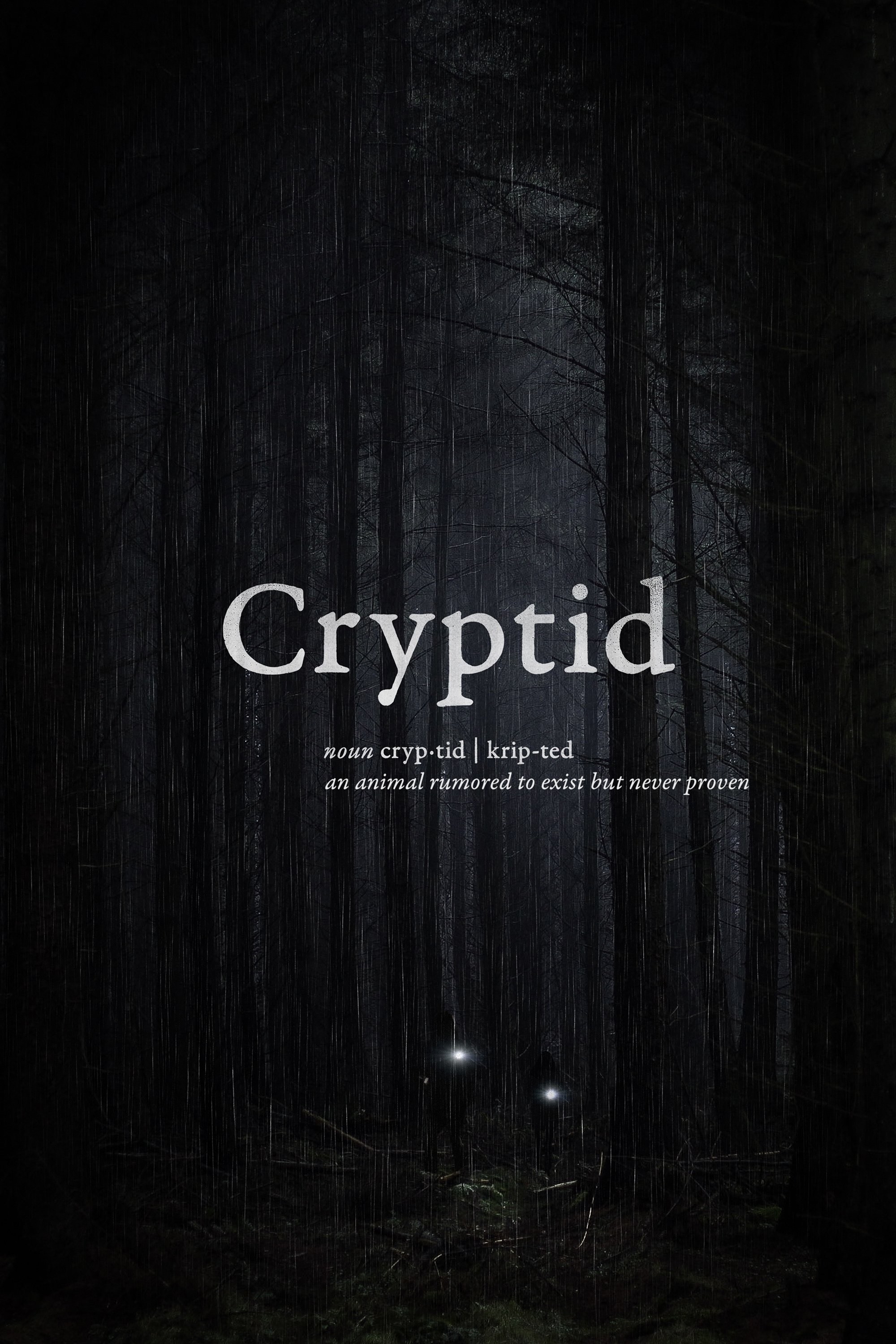 Poster de CRYPTID en inglés