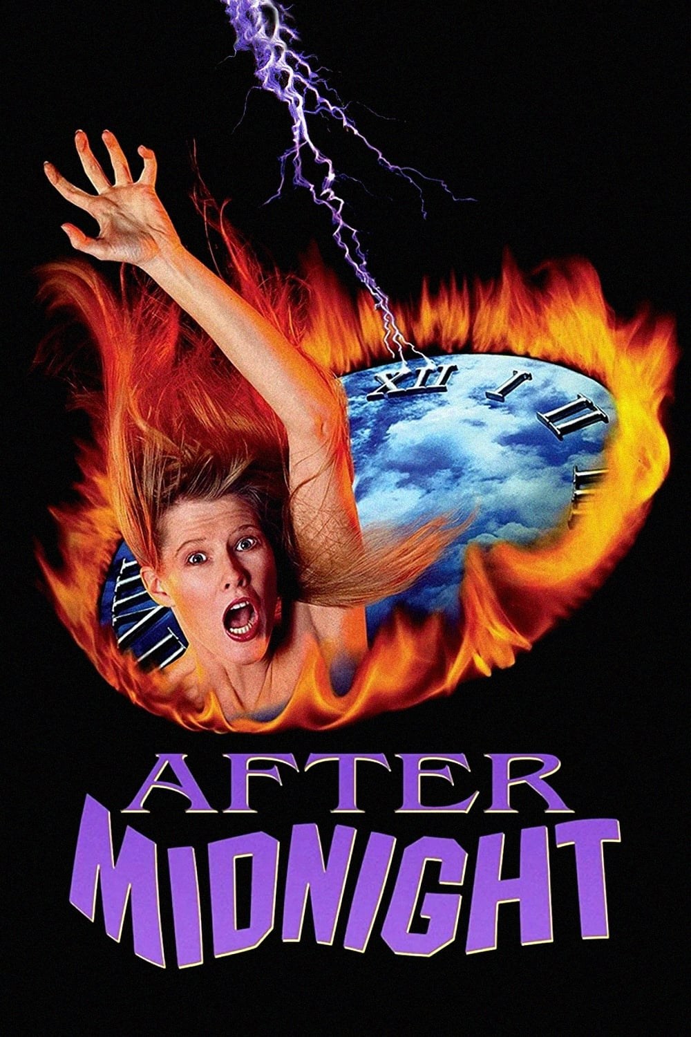Poster de CUANDO DESPIERTA LA NOCHE en inglés