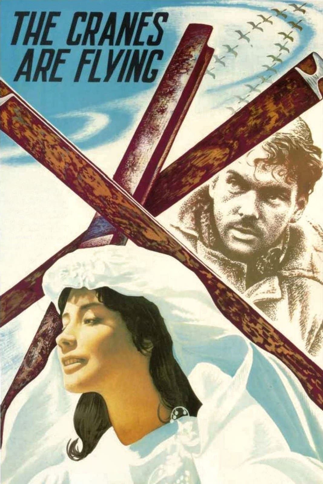 Poster de CUANDO PASAN LAS CIGÜEÑAS en inglés