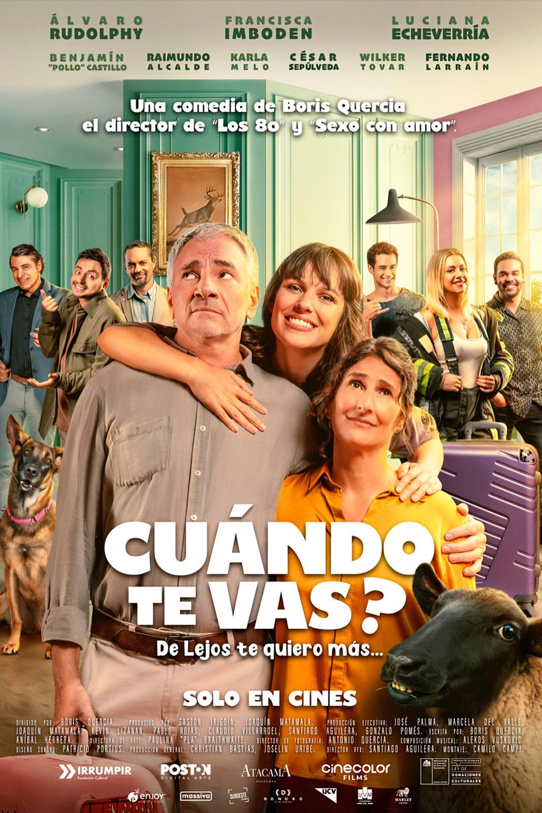 Poster de ¿CUÁNDO TE VAS?