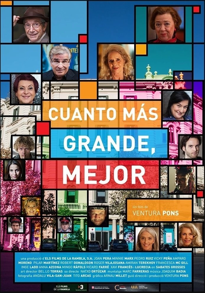 Poster de CUANTO MÁS GRANDE, MEJOR en español